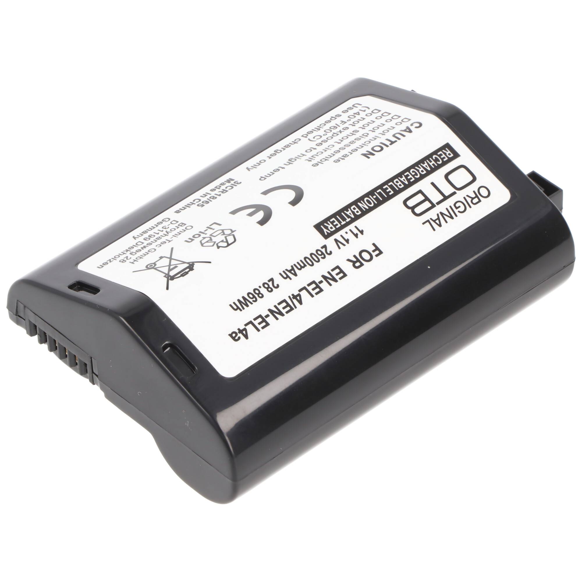 AccuCell Akku passend für Nikon EN-EL4 Akku, F6, D2H, D2X, D3, D3X