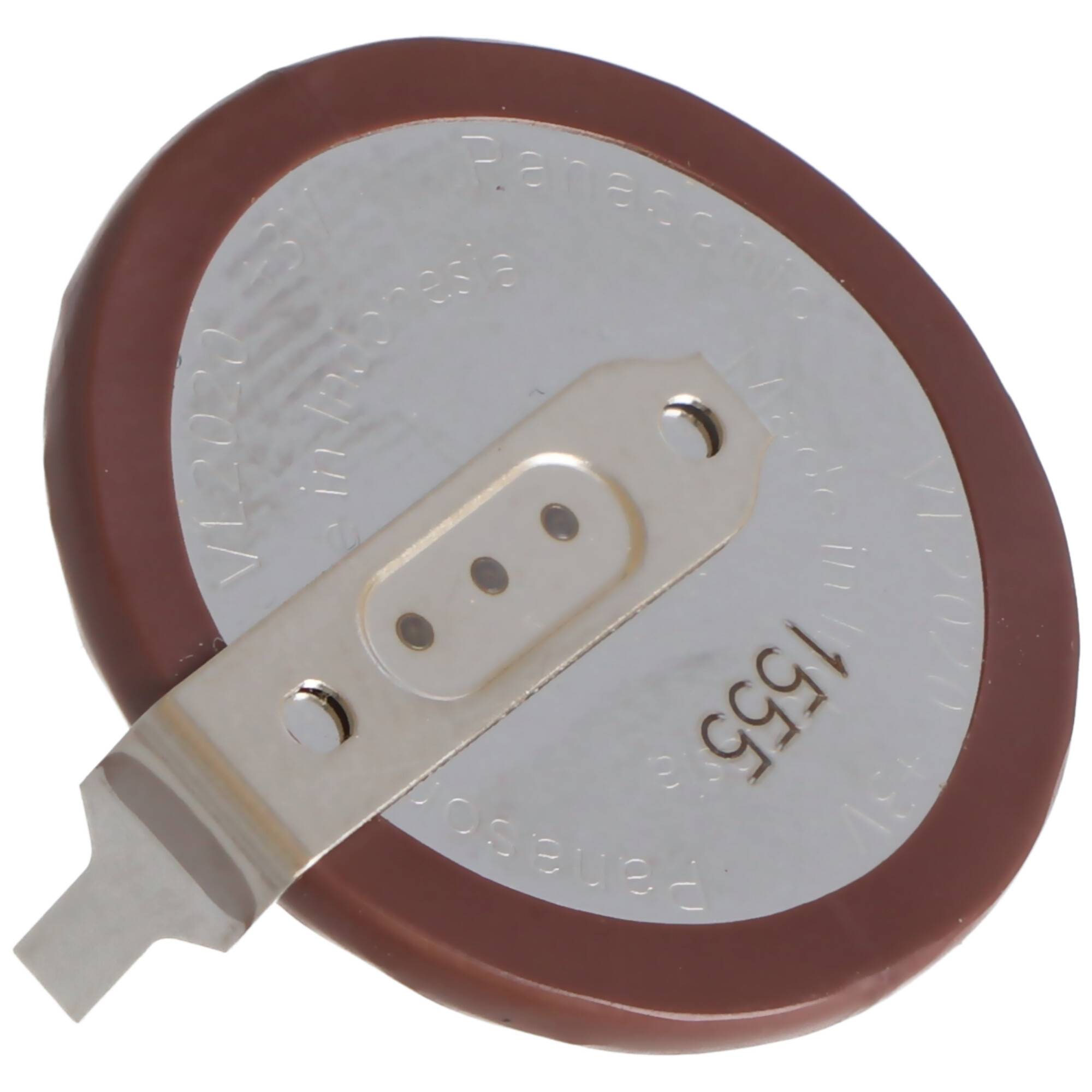 Panasonic VL2020-1HF Knopfzelle Vanadium-Lithium Akku aufladbar, mit Print Lötfahne