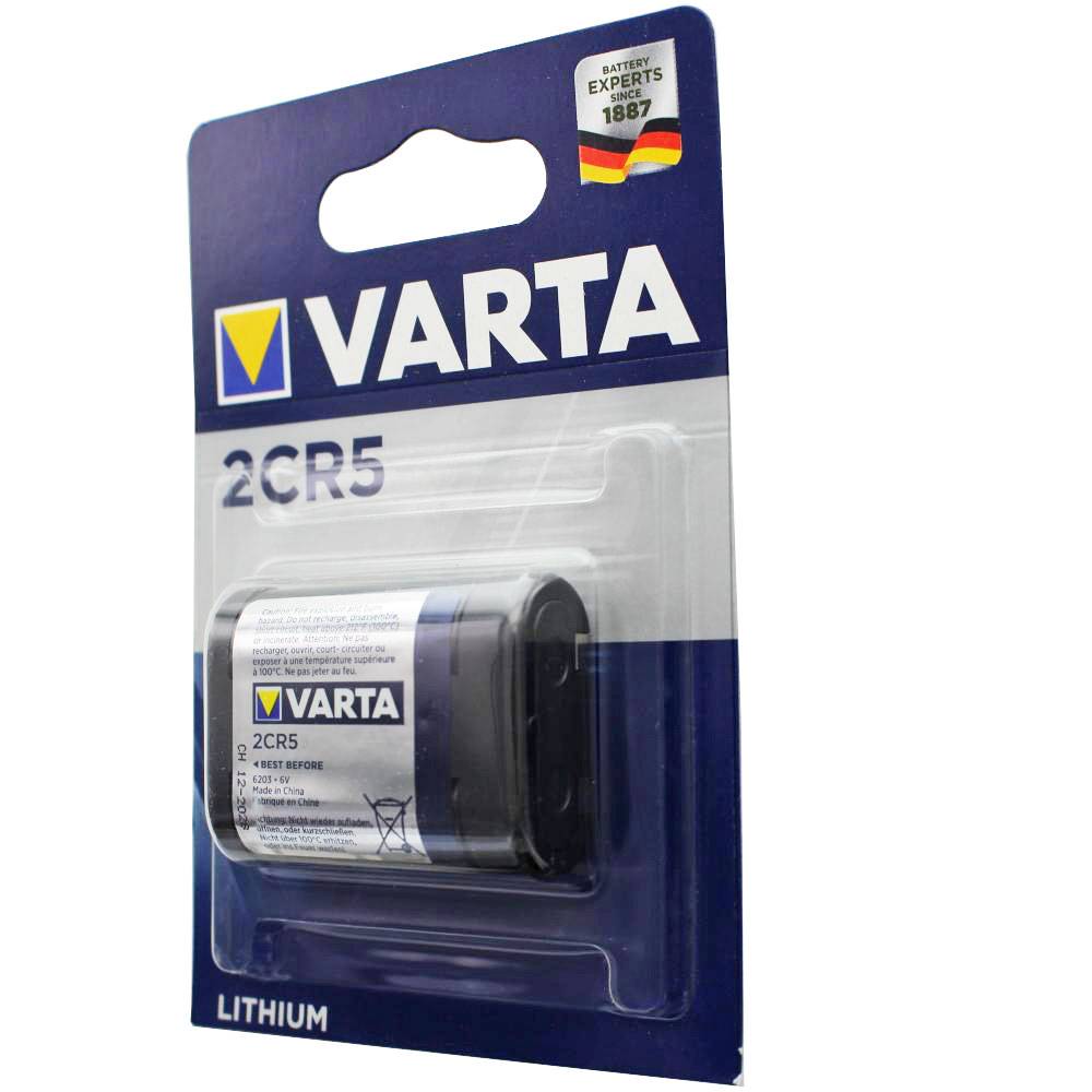 Varta 2CR5 Photo-Lithium Batterie 6203