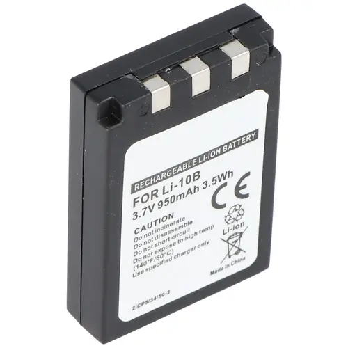 AccuCell Akku passend für Sanyo DB-L10, 1100mAh AccuCell Akku passend für Sanyo DB-L10, 1100mAh