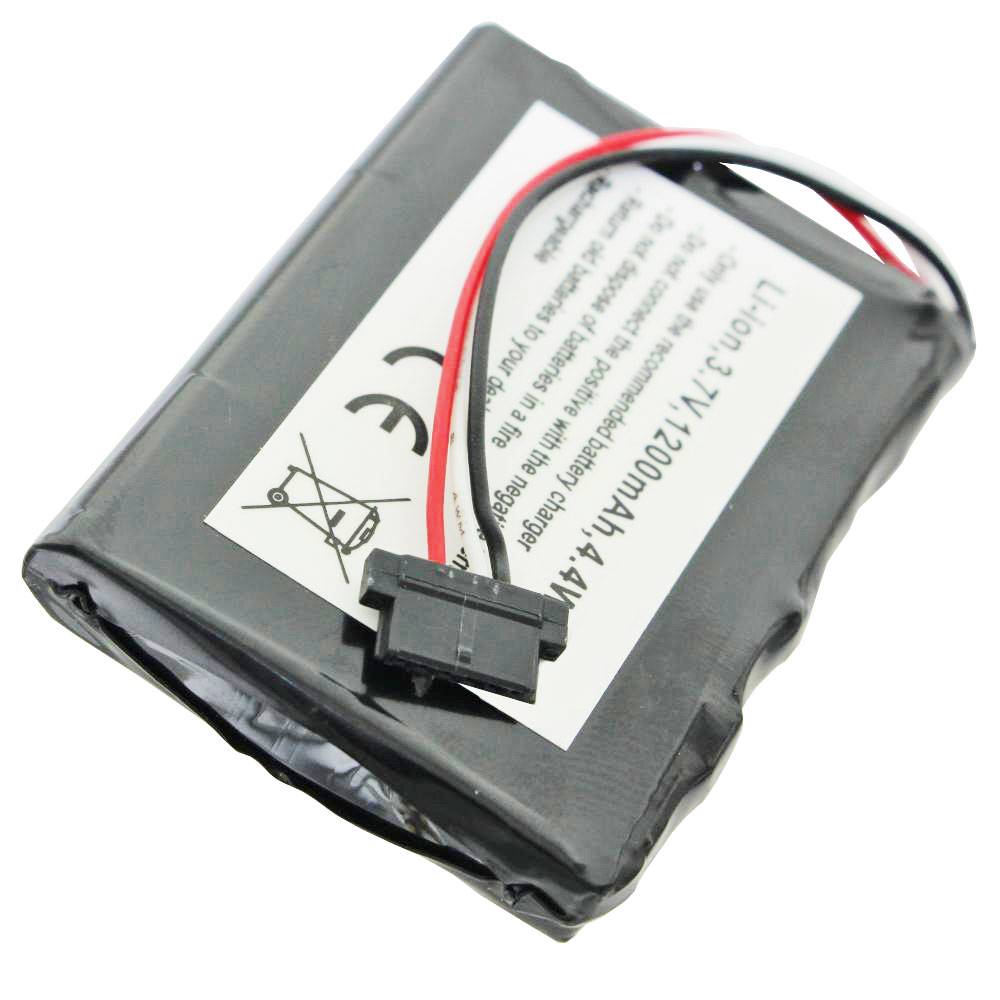 AccuCell Akku passend für Mitac Mio P350, P550, BP-LP1230