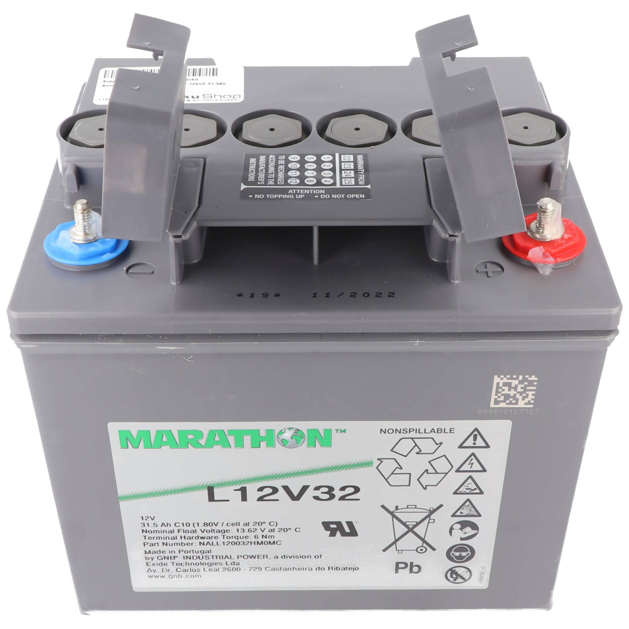Sonnenschein Marathon L12V32 12Volt 31,5Ah