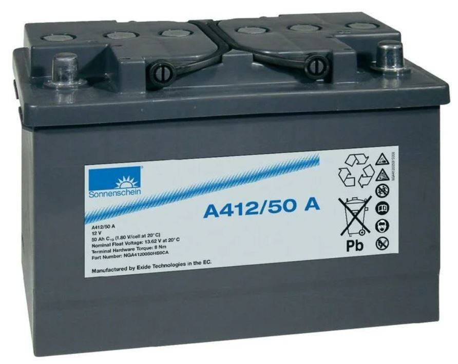 Sonnenschein Dryfit A412/50 A Akku Blei PB 12Volt 50Ah