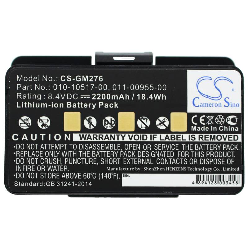 AccuCell Akku passend für Garmin GPSMAP 276, 1250mAh