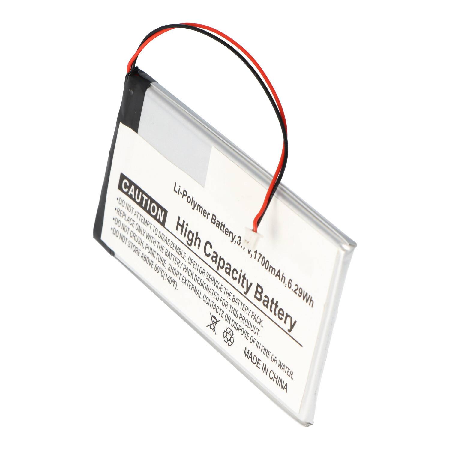 Akku passend für Iriver H110, H120, H320, H340, I600 1700mAh