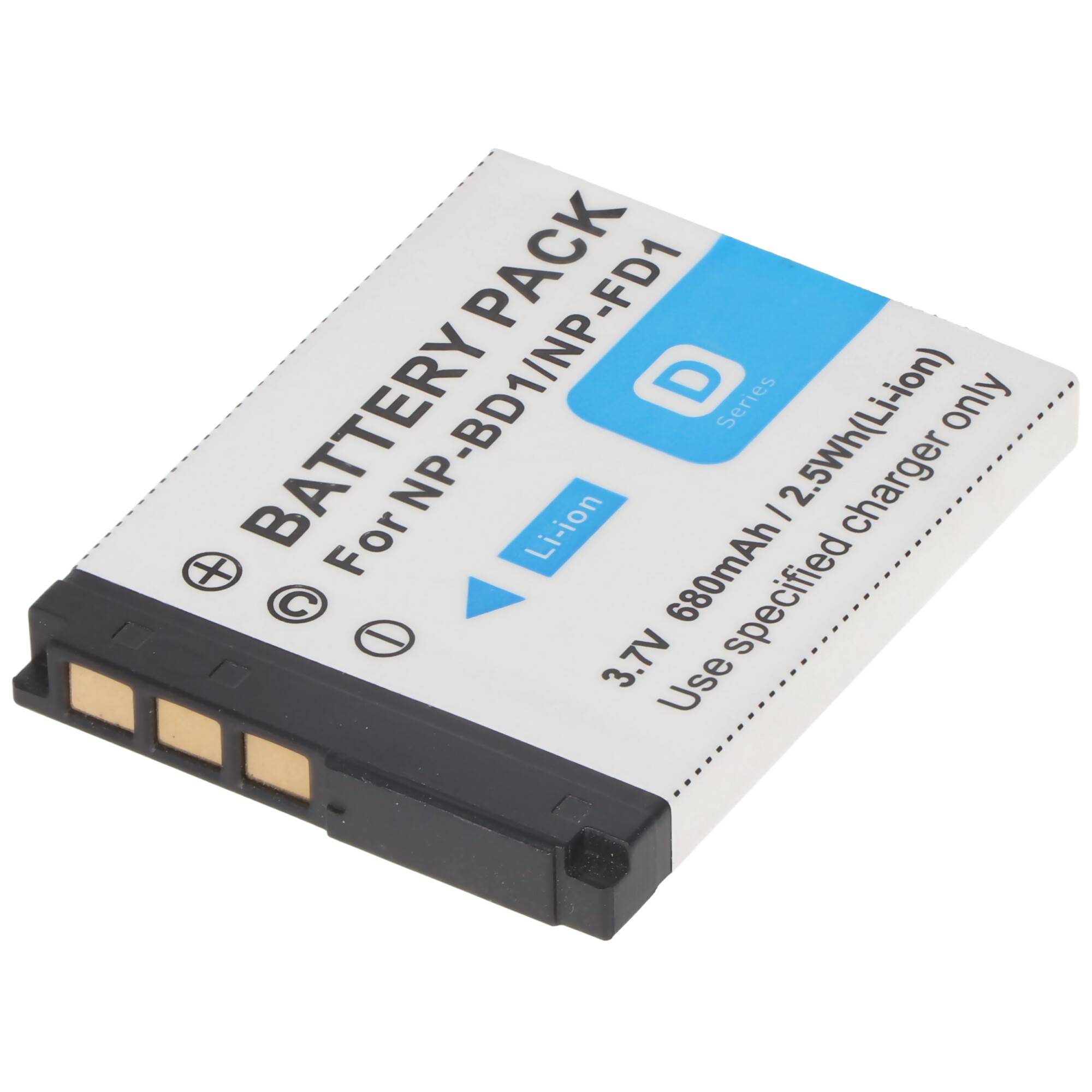 Akkutyp passend für Sony NP-BD1 Akku, NP-FD1, DSC-T2, T200, T70, T75