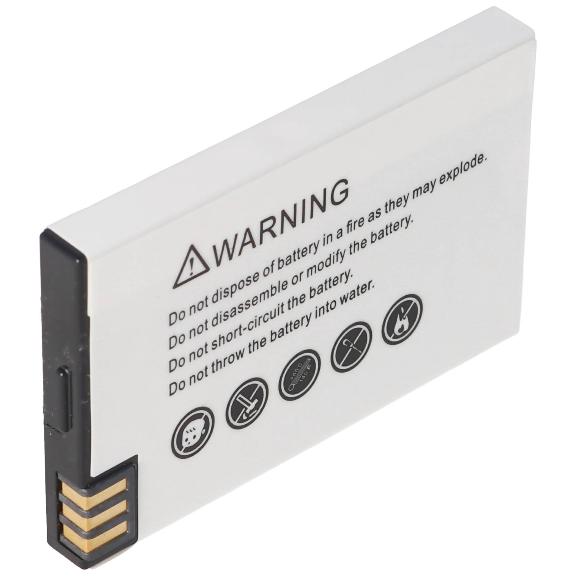 AccuCell Akku passend für Motorola C115, C116, C155, Tchibo 202 56,0 x 35,4 x 6,3mm