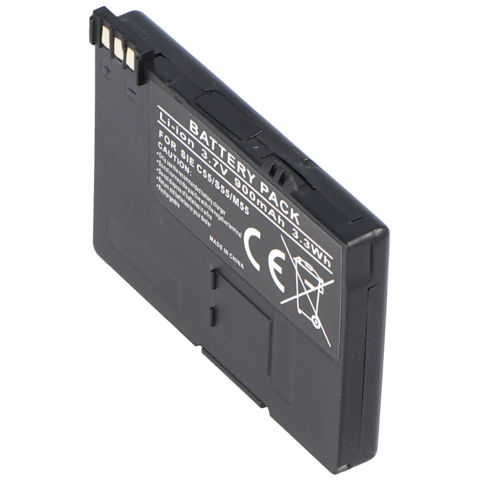 AccuCell Akku passend für Siemens C55, C60, S55, M55, A52, A55