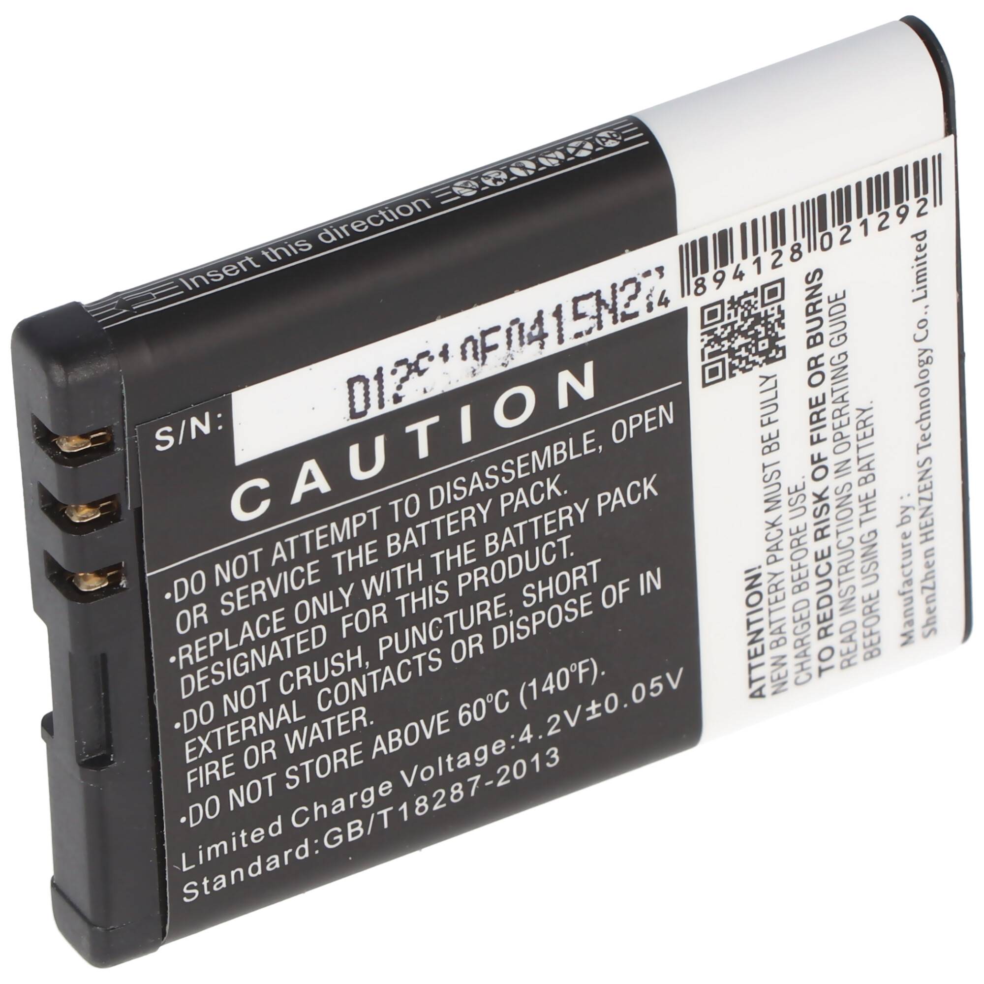 BL-5BT Akku für Nokia 2600 Classic, Nokia 7510, nicht Original 800mAh 3,0 Wh