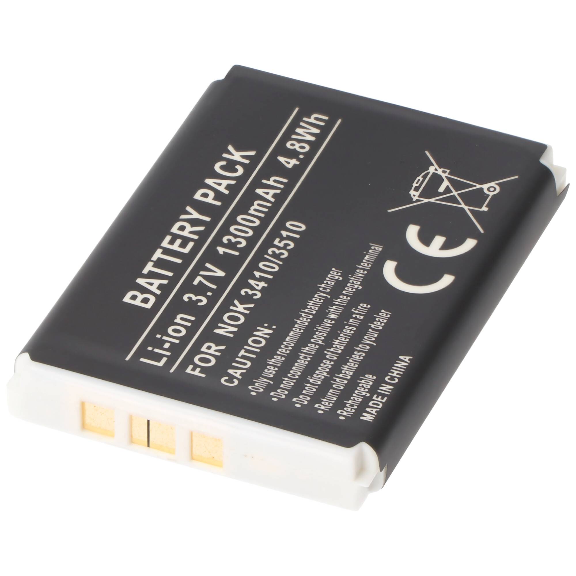 Nokia 3410 Handy Akku als Nachbau Akku von AccuCell passend für BL-C1, BL-C2, BMC-3