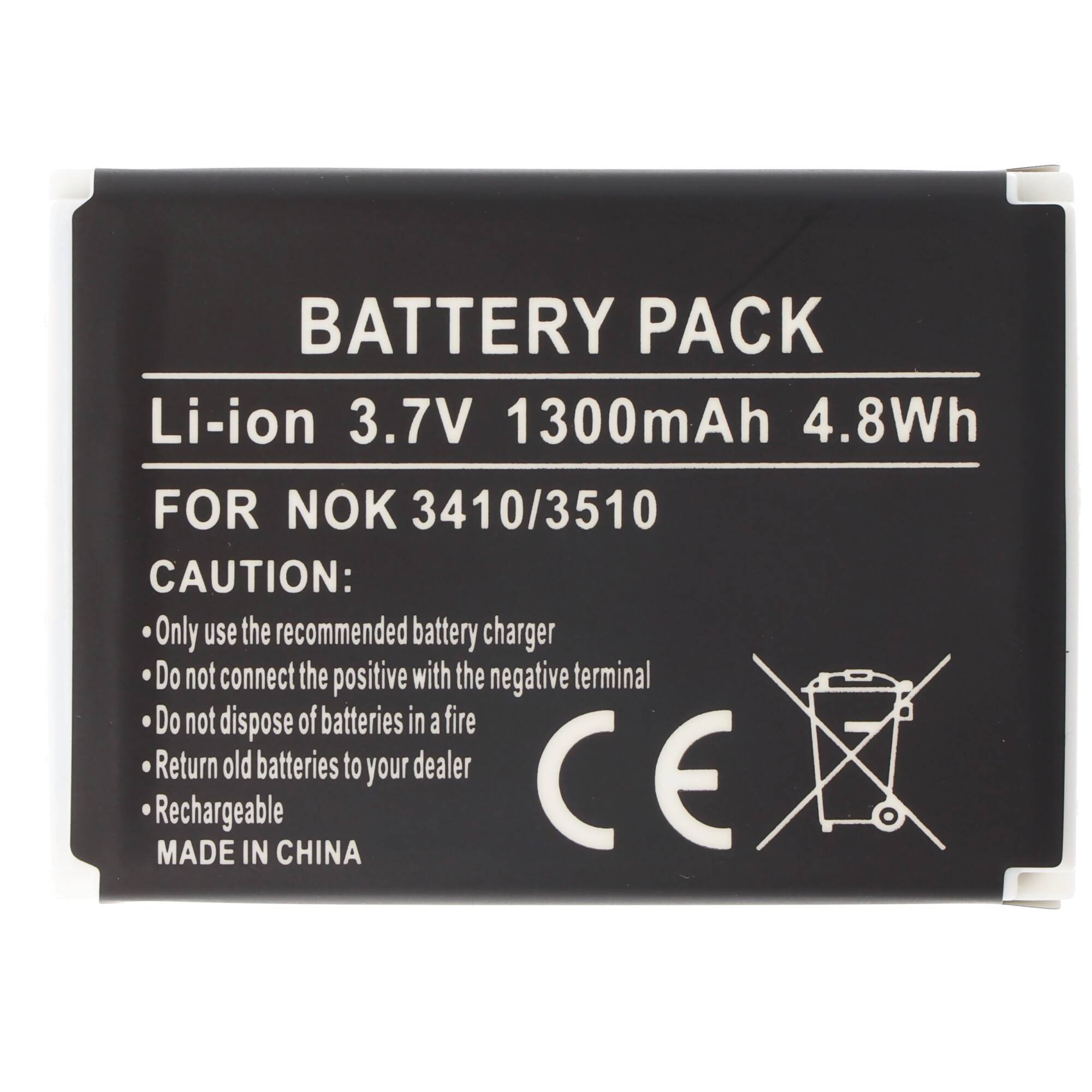 Nokia 3410 Handy Akku als Nachbau Akku von AccuCell passend für BL-C1, BL-C2, BMC-3