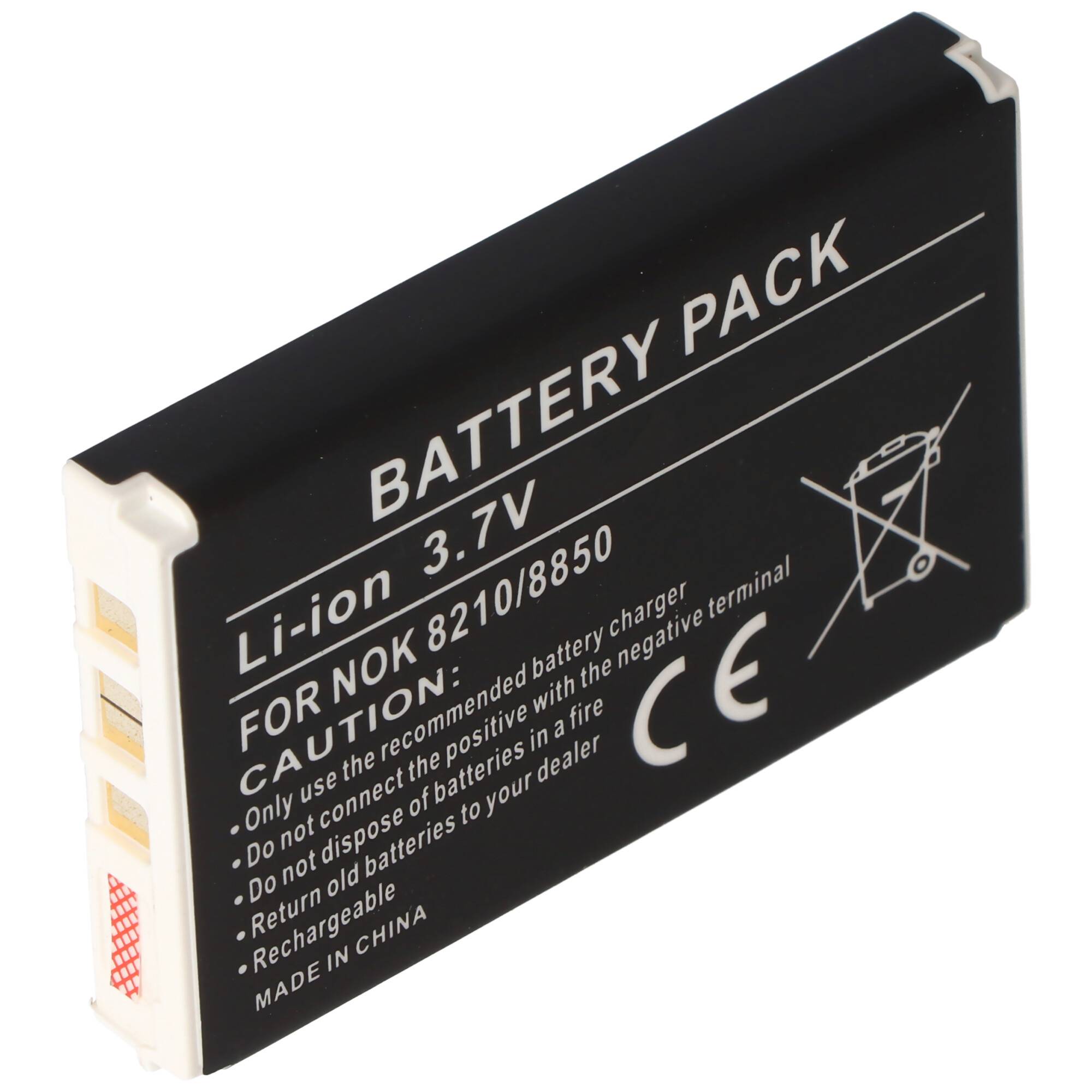 AccuCell Akku passend für Nokia 8210, BLB-2, 1200mAh