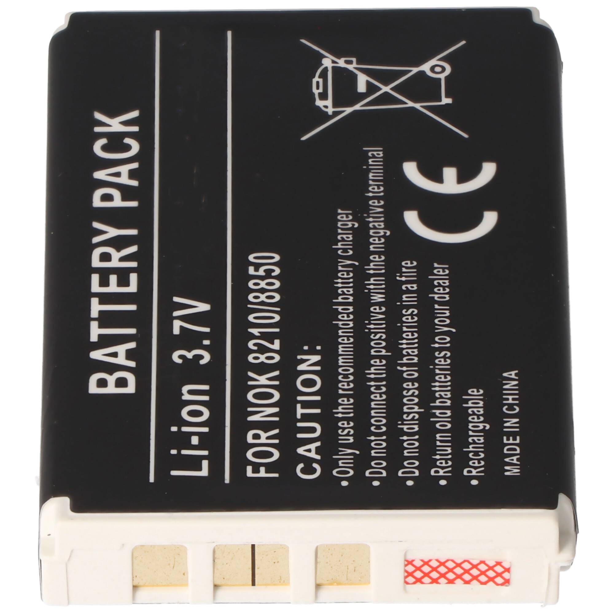 AccuCell Akku passend für Nokia 7650, BLB-2, 1200mAh