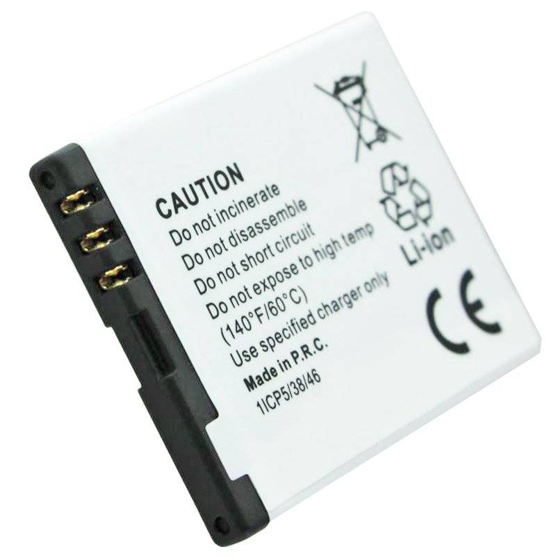 AccuCell Akku passend für Nokia 2680 Slide, 3710 fold, 7100 Sup