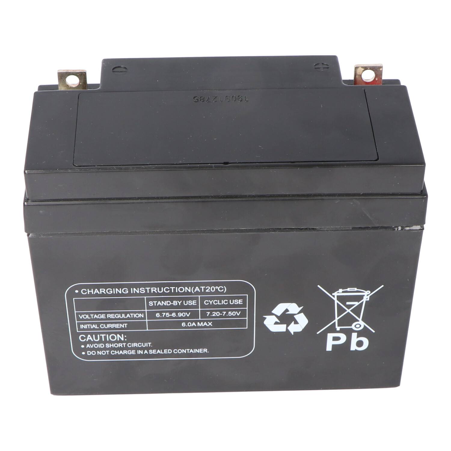 Multipower MP20-6 Akku PB Blei, 6 Volt mit 20Ah, 2000mAh