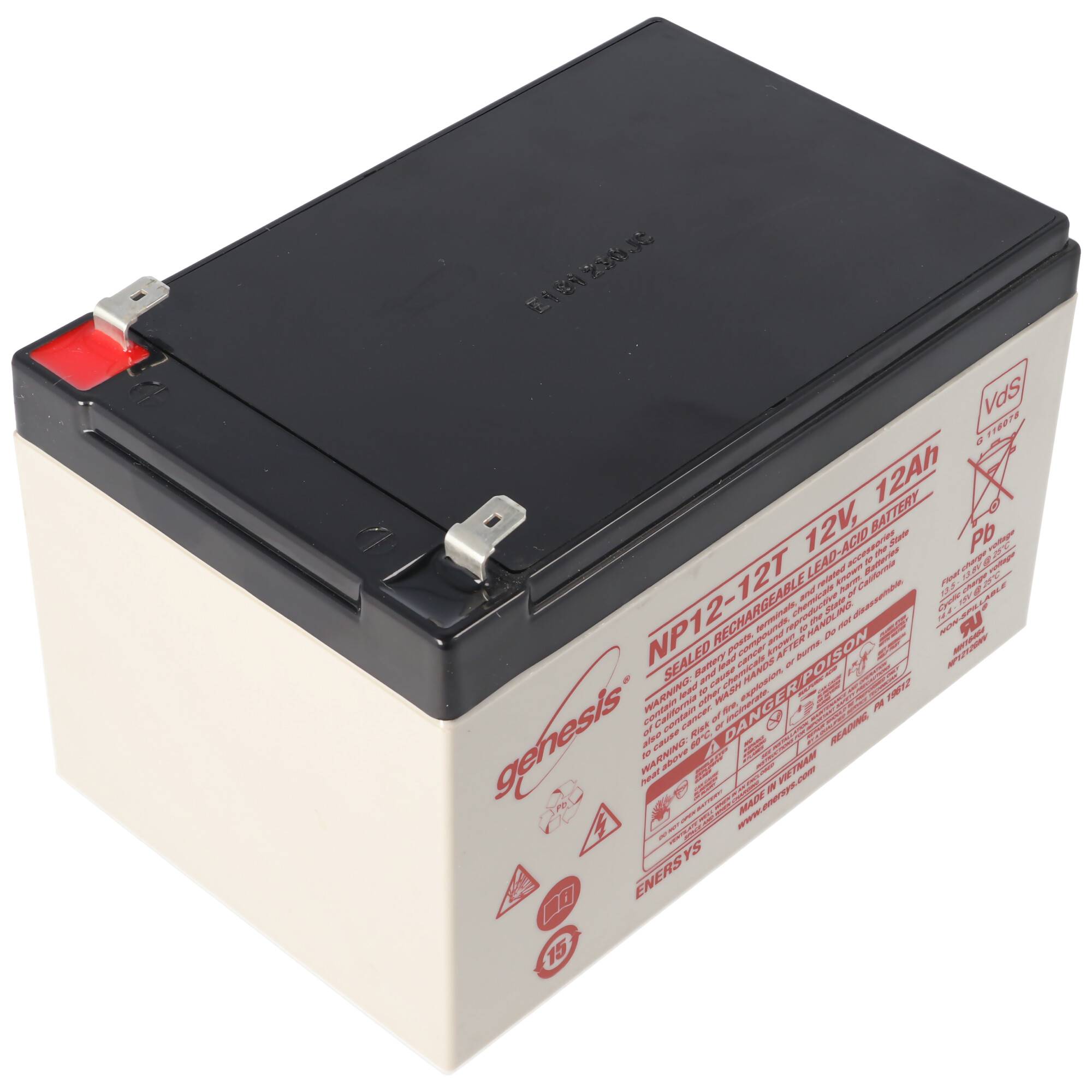 Hawker Enersys Genesis NP12-12-WT Akku Blei PB 12 Volt 12000mAh