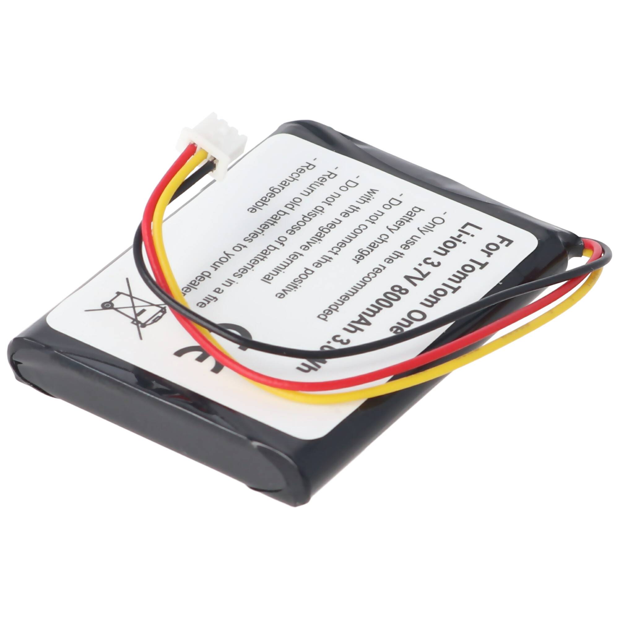 AccuCell Akku passend für TomTom One, Europe, Regional, Rider