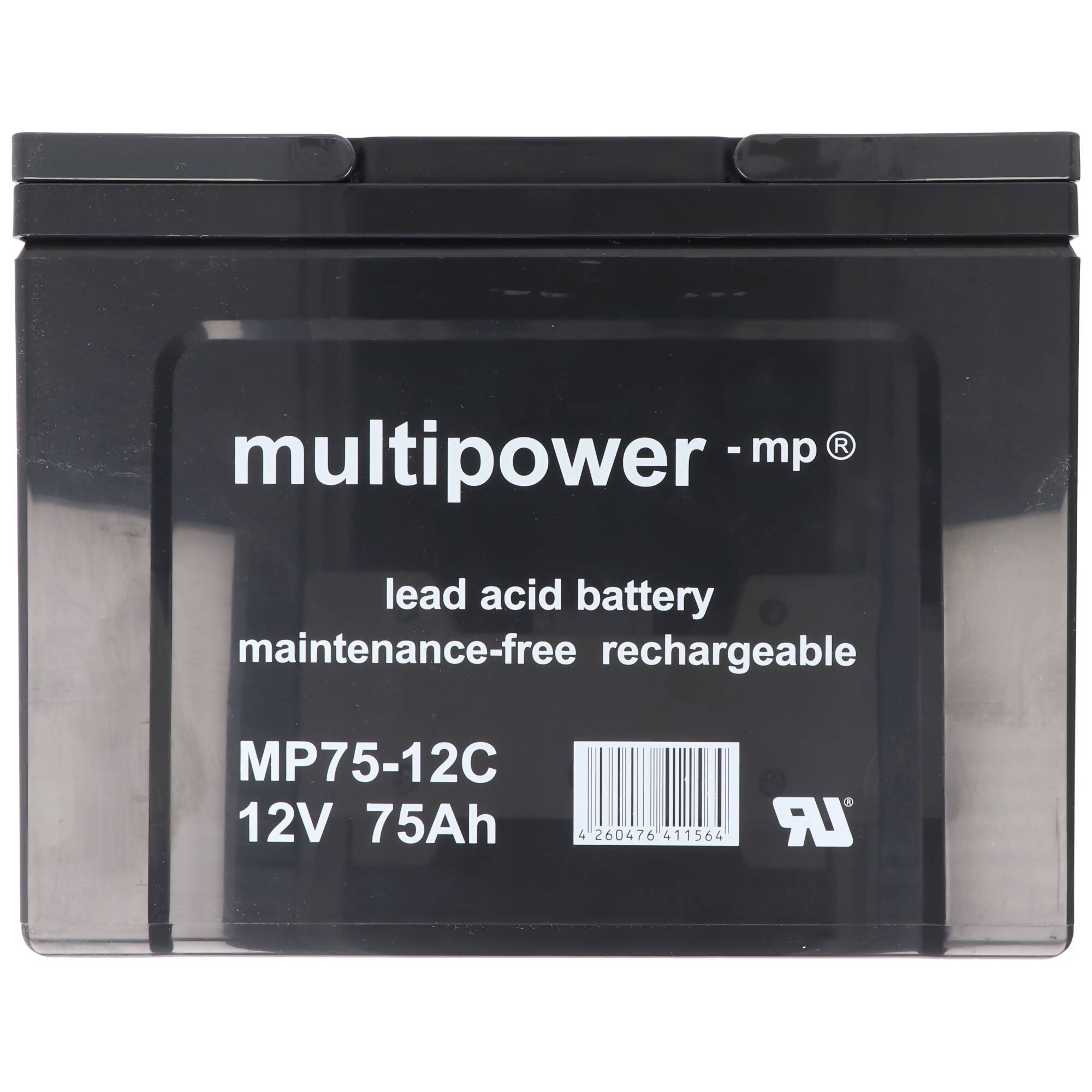 Multipower MP75-12C Akku Blei PB 12Volt 75Ah