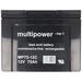 Multipower MP75-12C Akku Blei PB 12Volt 75Ah Multipower MP75-12C Akku Blei PB 12Volt 75Ah
