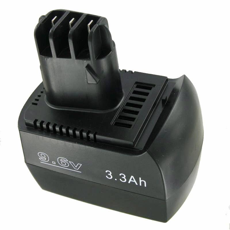 Akku passend für Metabo 9,6 Volt BS 9.6 Air-Cooled 9,6V NiMH 3,3Ah