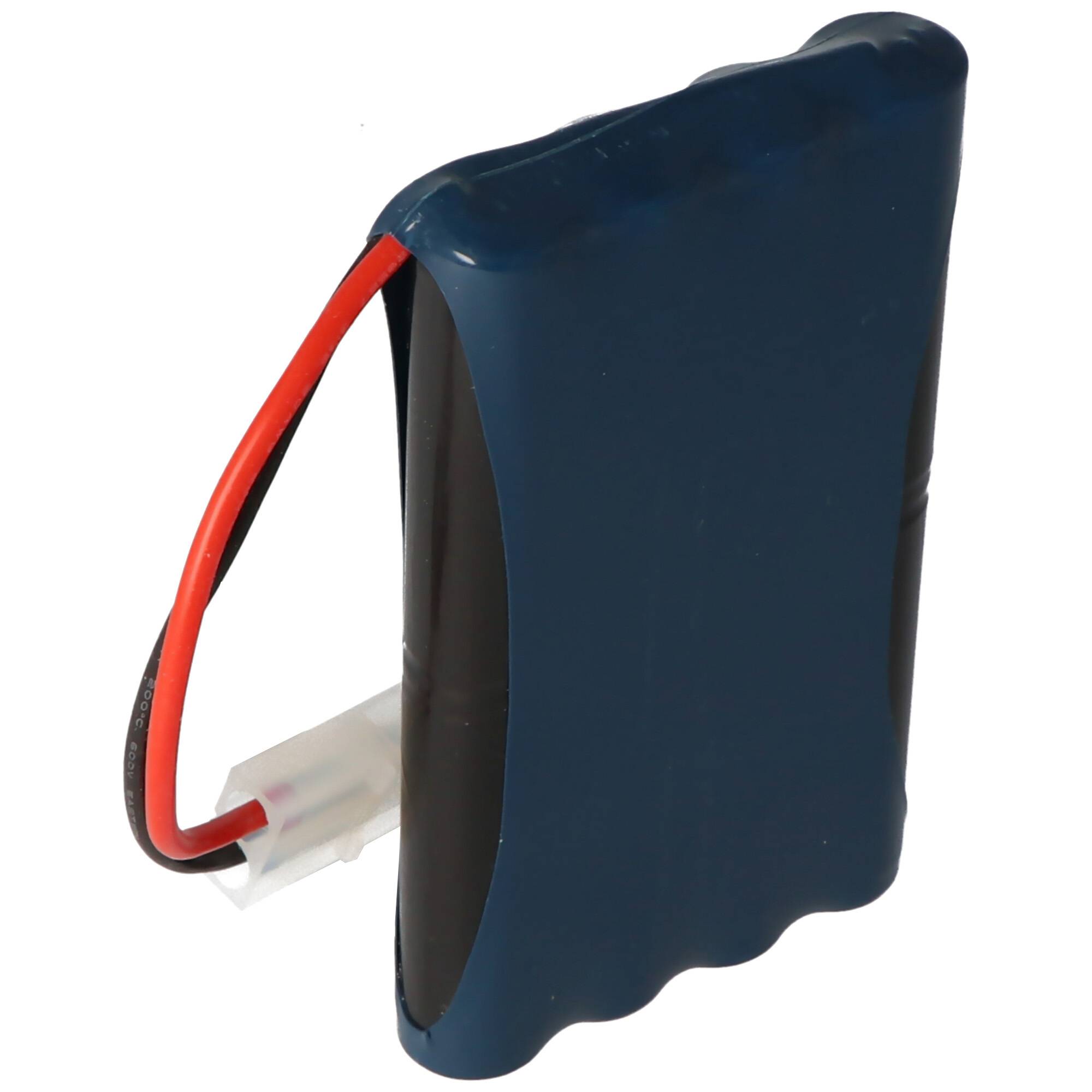 RC Racing AkkuPack Akku NiMH mit 9,6 Volt und 1300mAh ca. 10,2x58x15mm