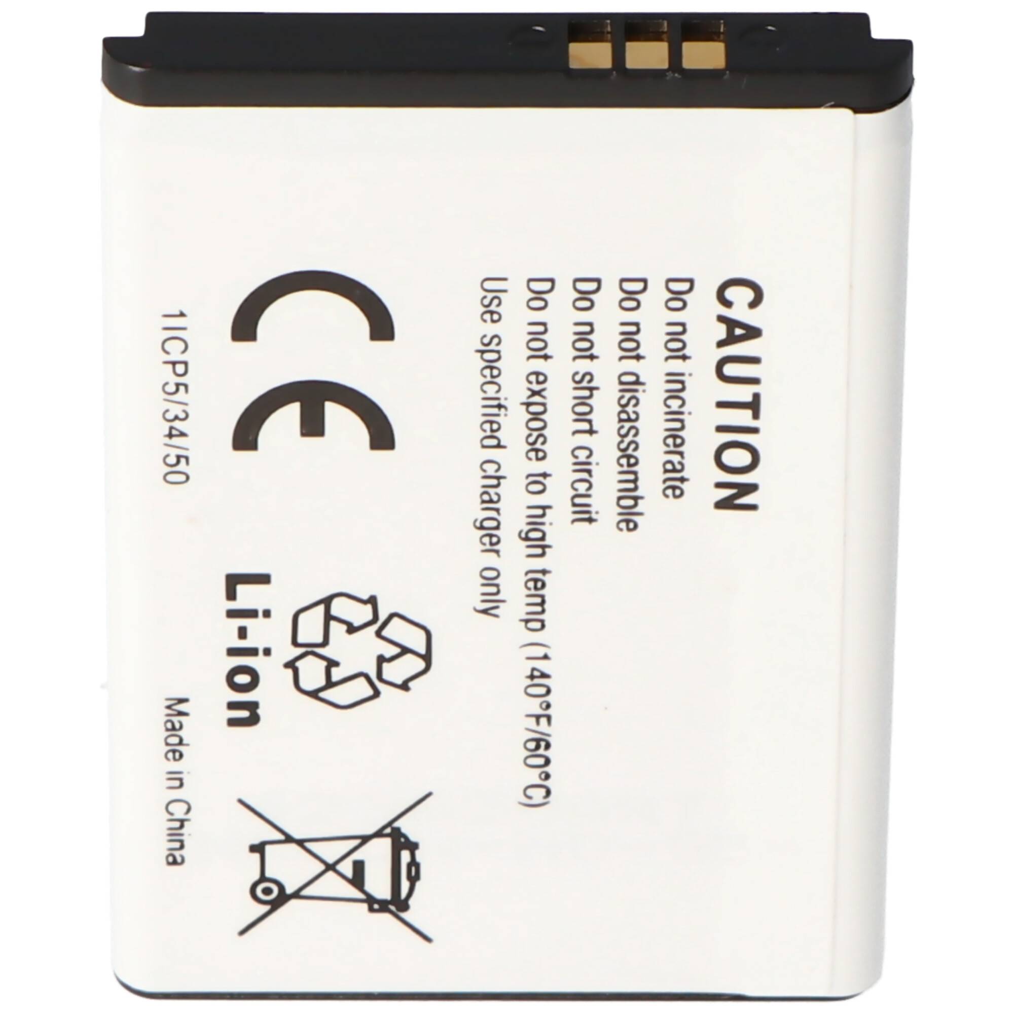 Akku passend für Samsung SGH-F400, -L700, Samsung SGH-J800