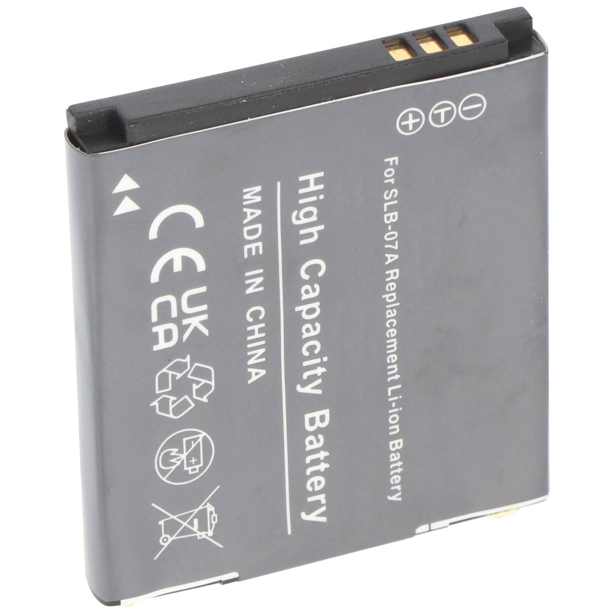 Akku passend für Samsung SLB-07A, SLB07A, PL150, ST50, TL100 min. 550mAh