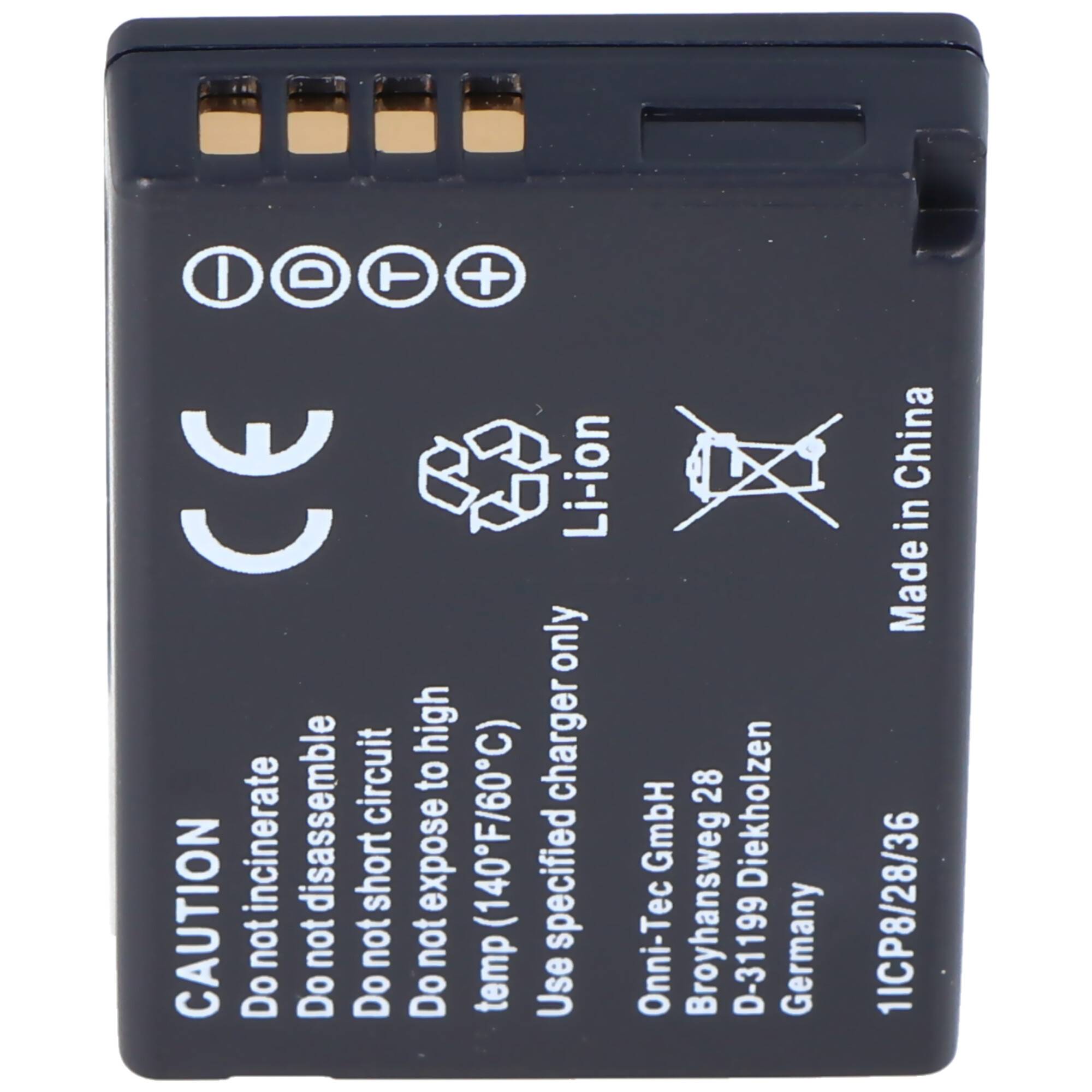 Akku passend für LEICA BP-DC7E, BP-DCU, V-LUX 20