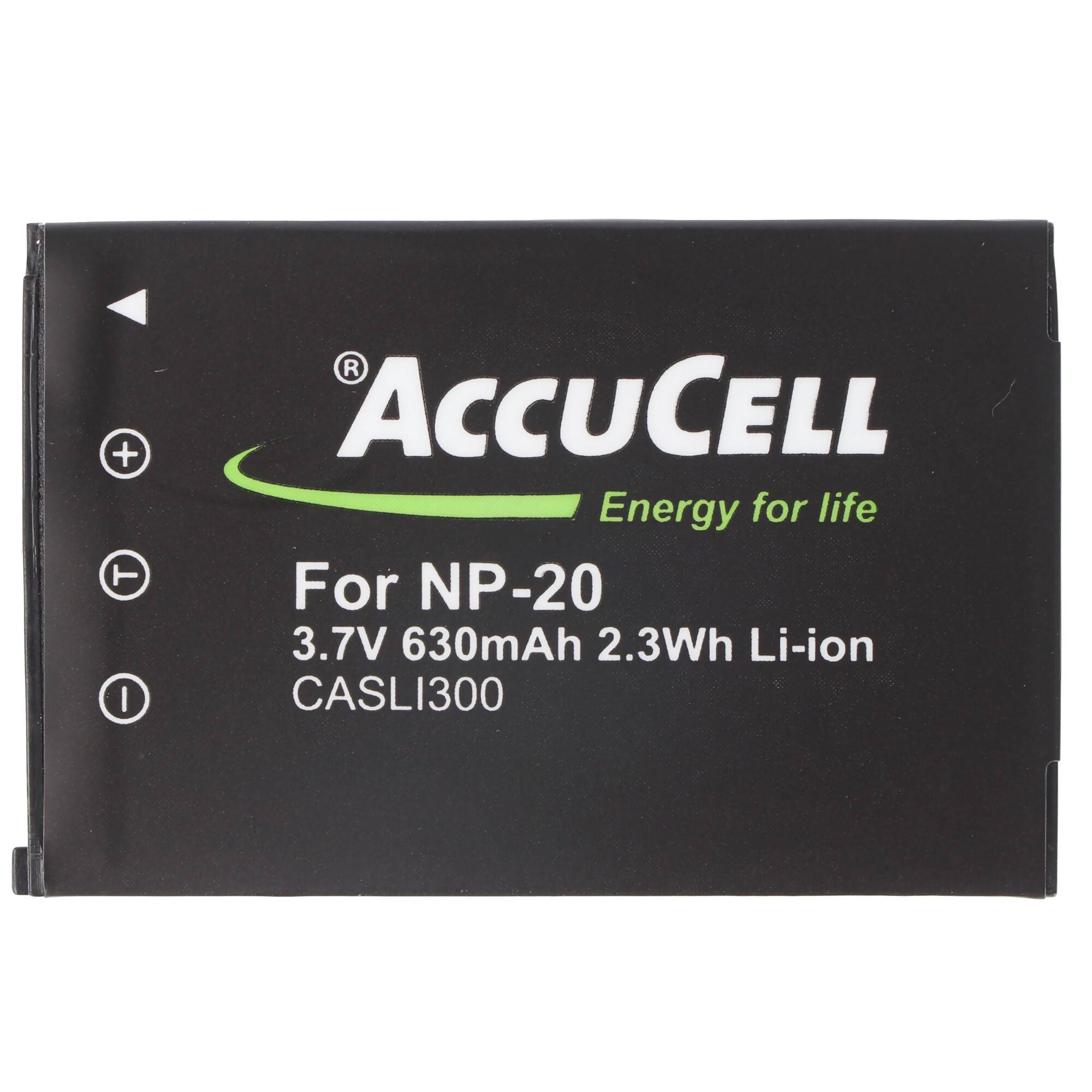 Akku passend für Casio NP-20 Akkuty Casio Exilim EX-M1, EX-M2, Casio NP20, Sony NP-20DBA