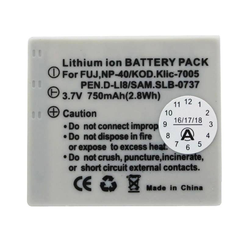 AccuCell Akku passend für Konica Minolta NP-1, Dimage X1