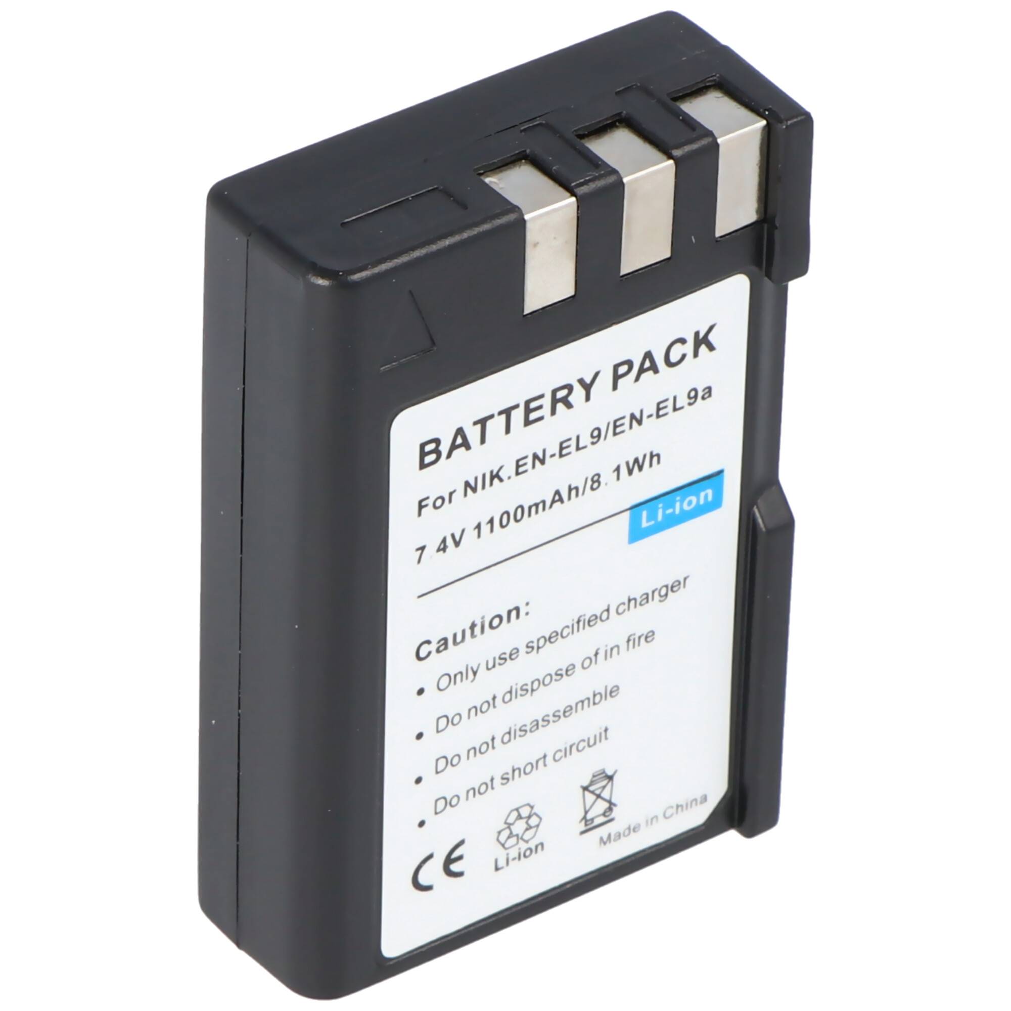 Akku passend für Nikon D40 Akku, D60, D5000, D40X, D3000