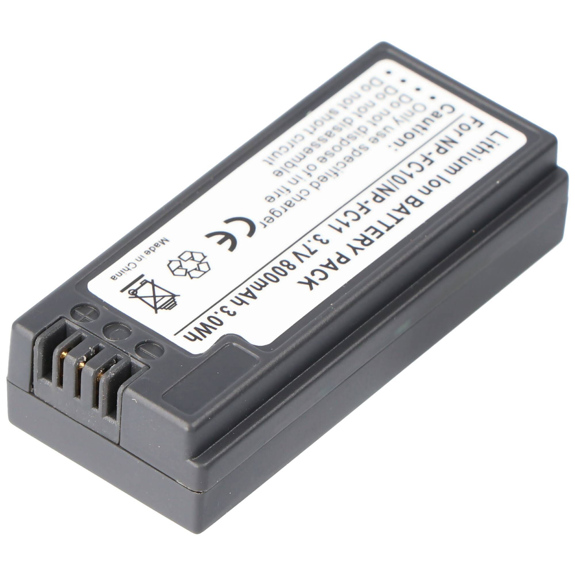 Akku passend für Sony NP-FC10 Akku, Sony NP-FC11 Akku DSC-F77, DSC-P10, DSC-P12, CYBER-SHOT DSC-F77A