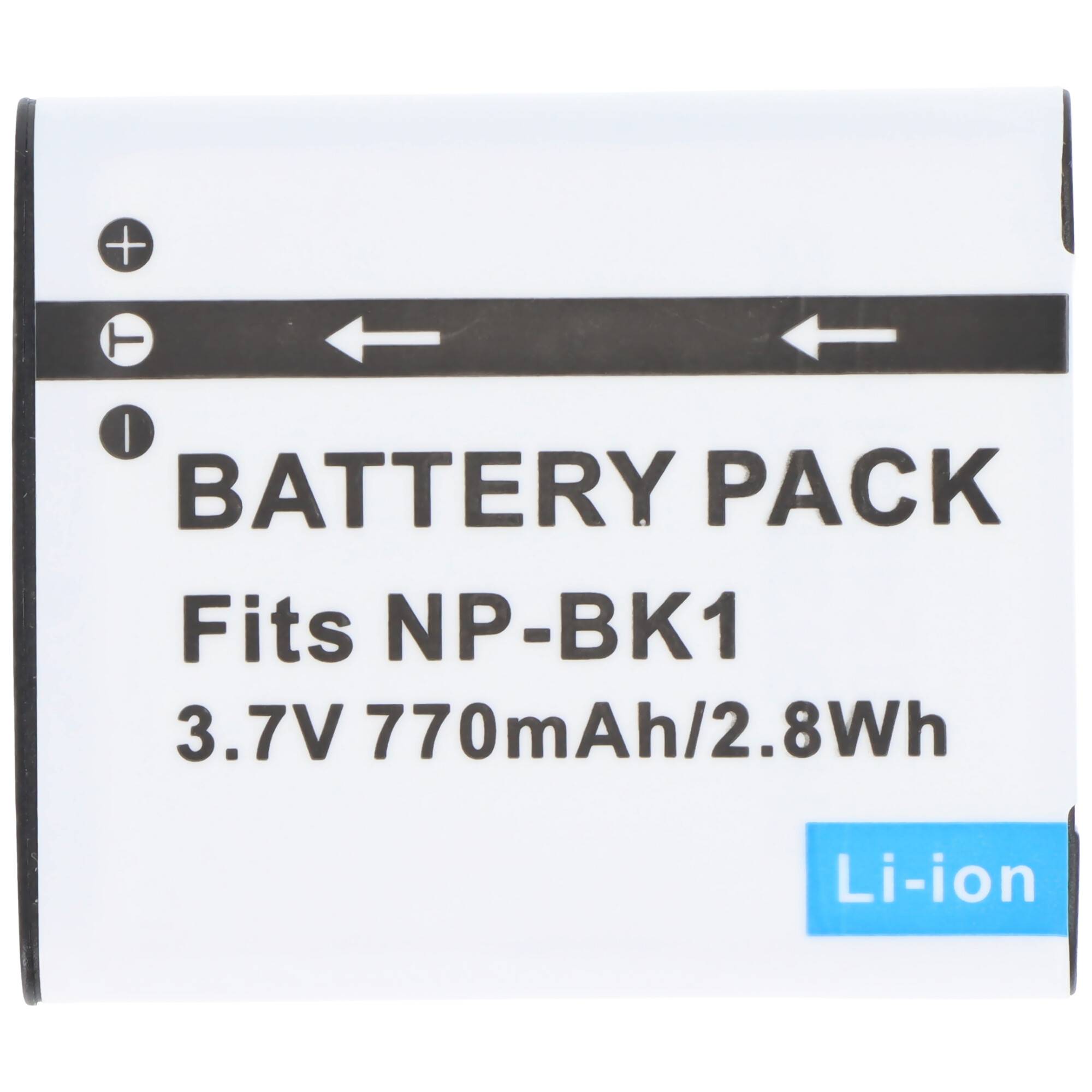 AccuCell Akku passend für Sony NP-BK1 Akku, DSC-S750, DSC-S780