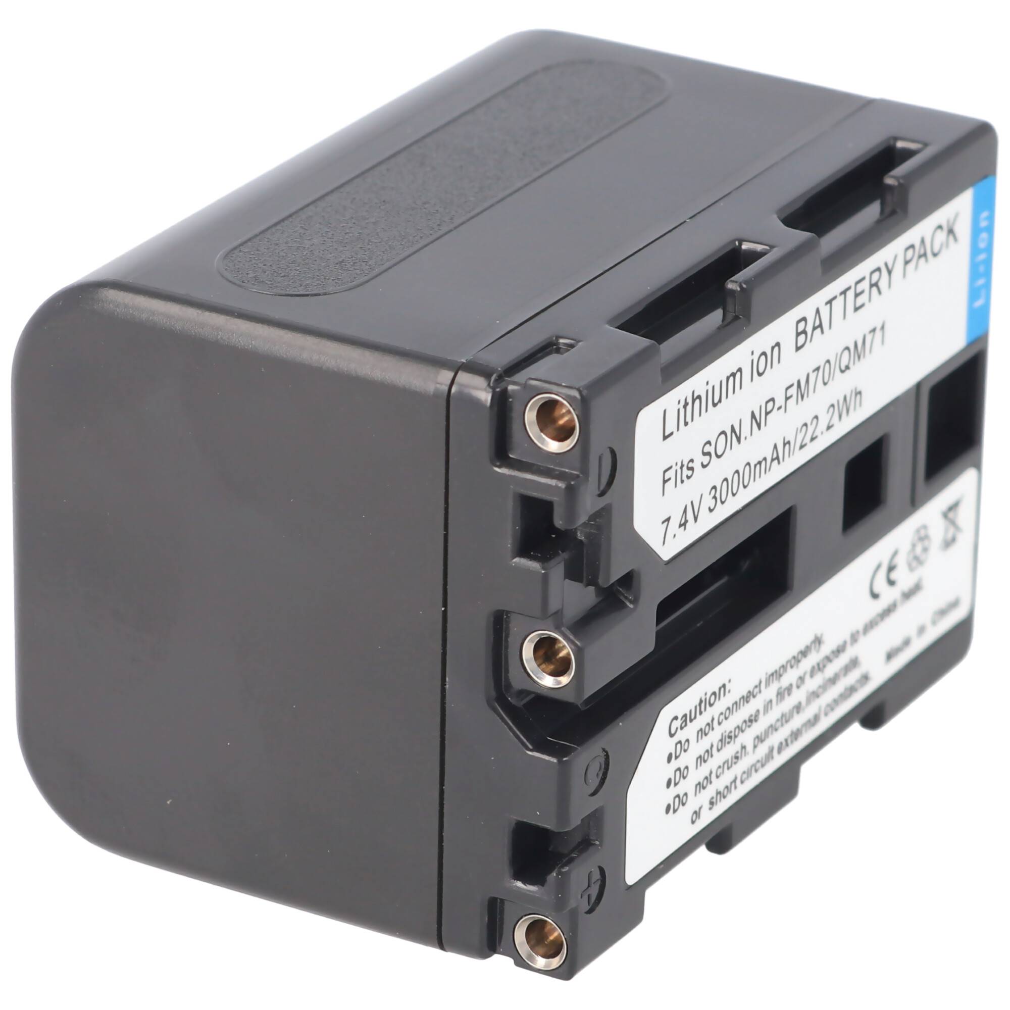 AccuCell Akku passend für Sony NP-FM70, CCD-TRV, Sony DCR-DVD