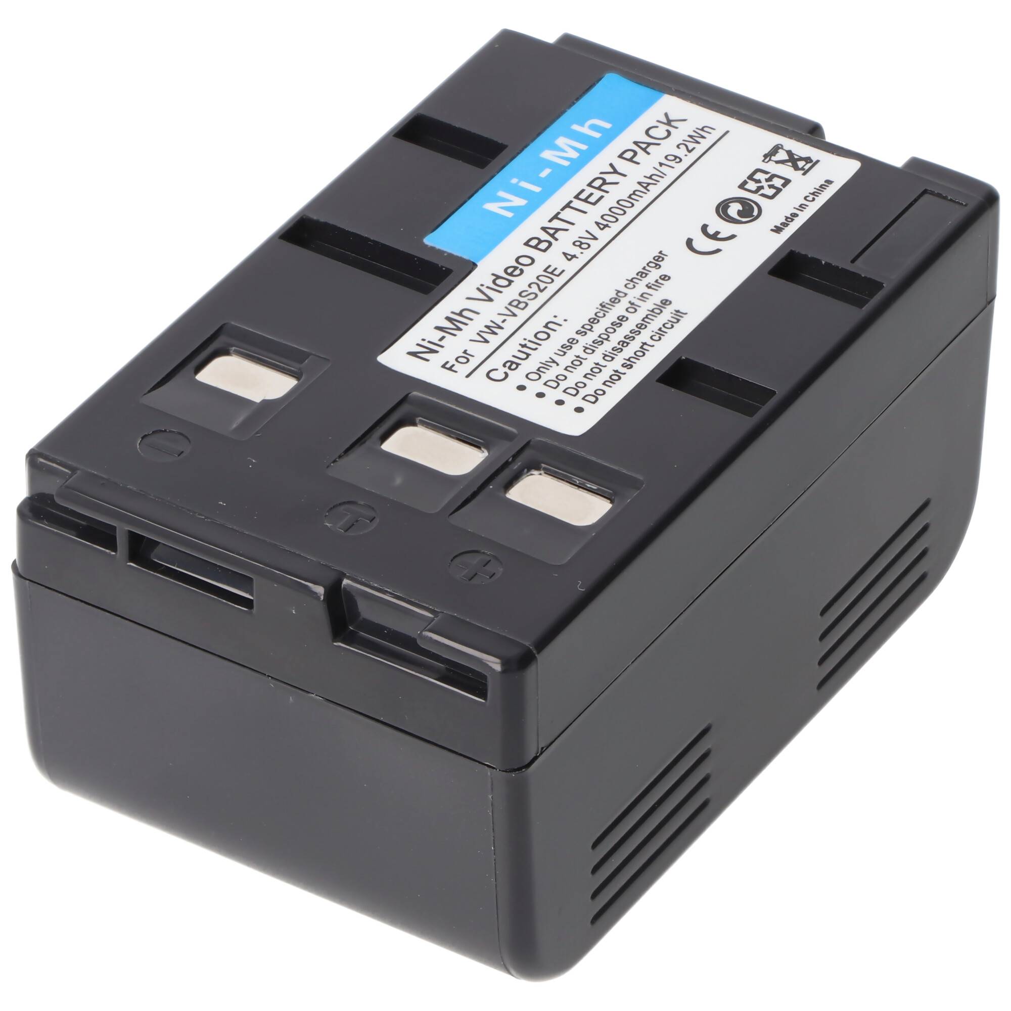 AccuCell Akku passend für Panasonic VW-VBS20E, HHR-V211