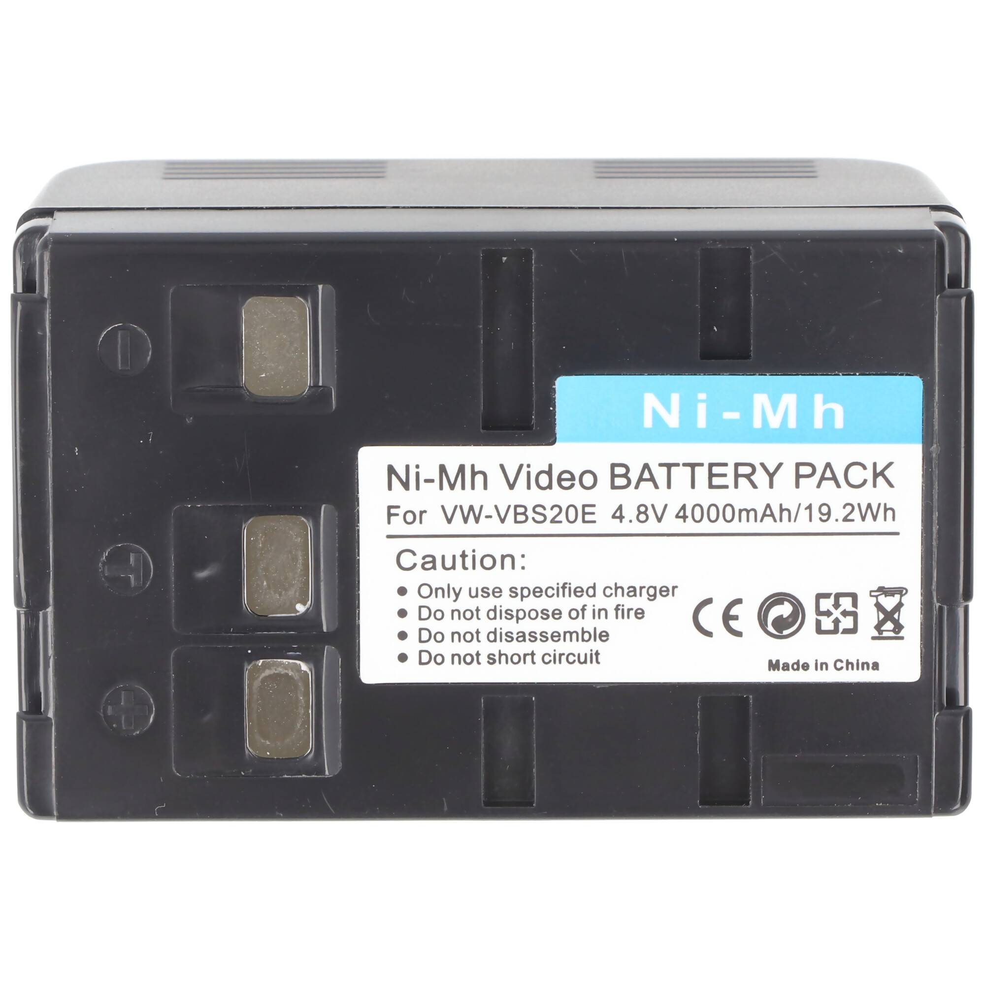 AccuCell Akku passend für Panasonic VW-VBS20E, HHR-V211