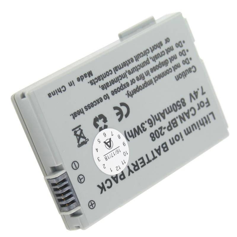 AccuCell Akku passend für Canon FVM300 Camcorder, 850mAh