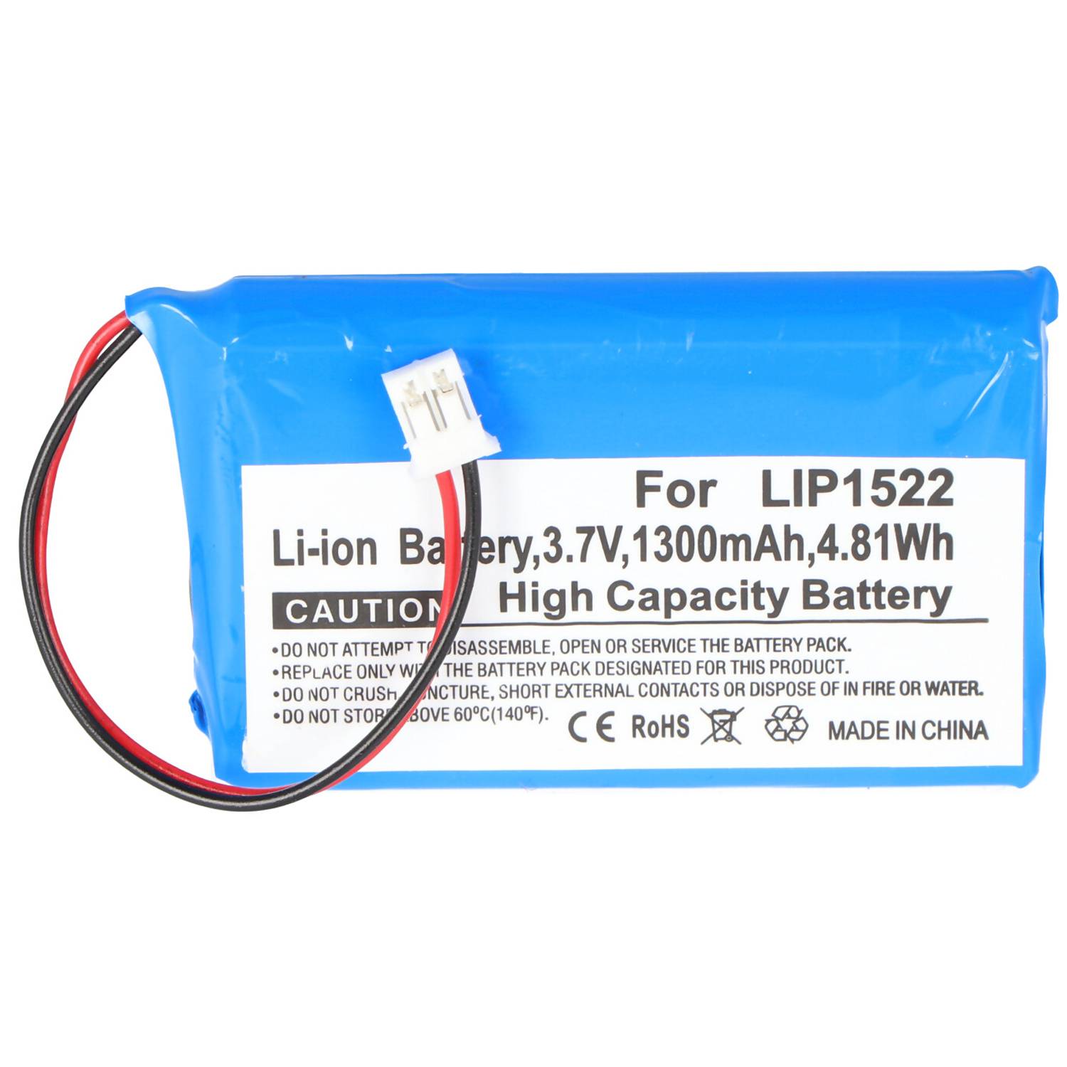 Akku passend für Sony Dualshock 4 Akku LIP1522, hochwertiger Nachbau Akku 1300mAh