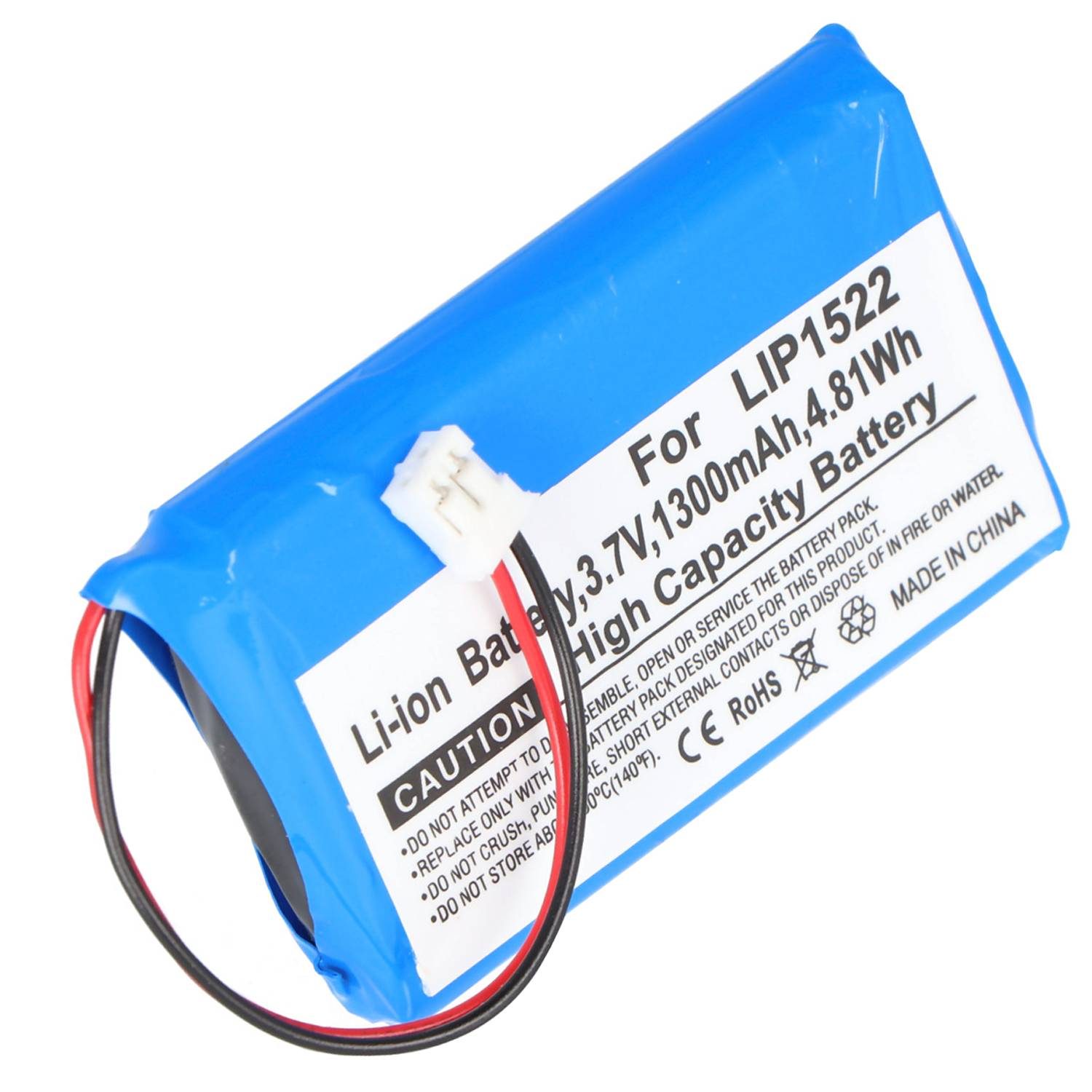 Akku passend für Sony Dualshock 4 Akku LIP1522, hochwertiger Nachbau Akku 1300mAh