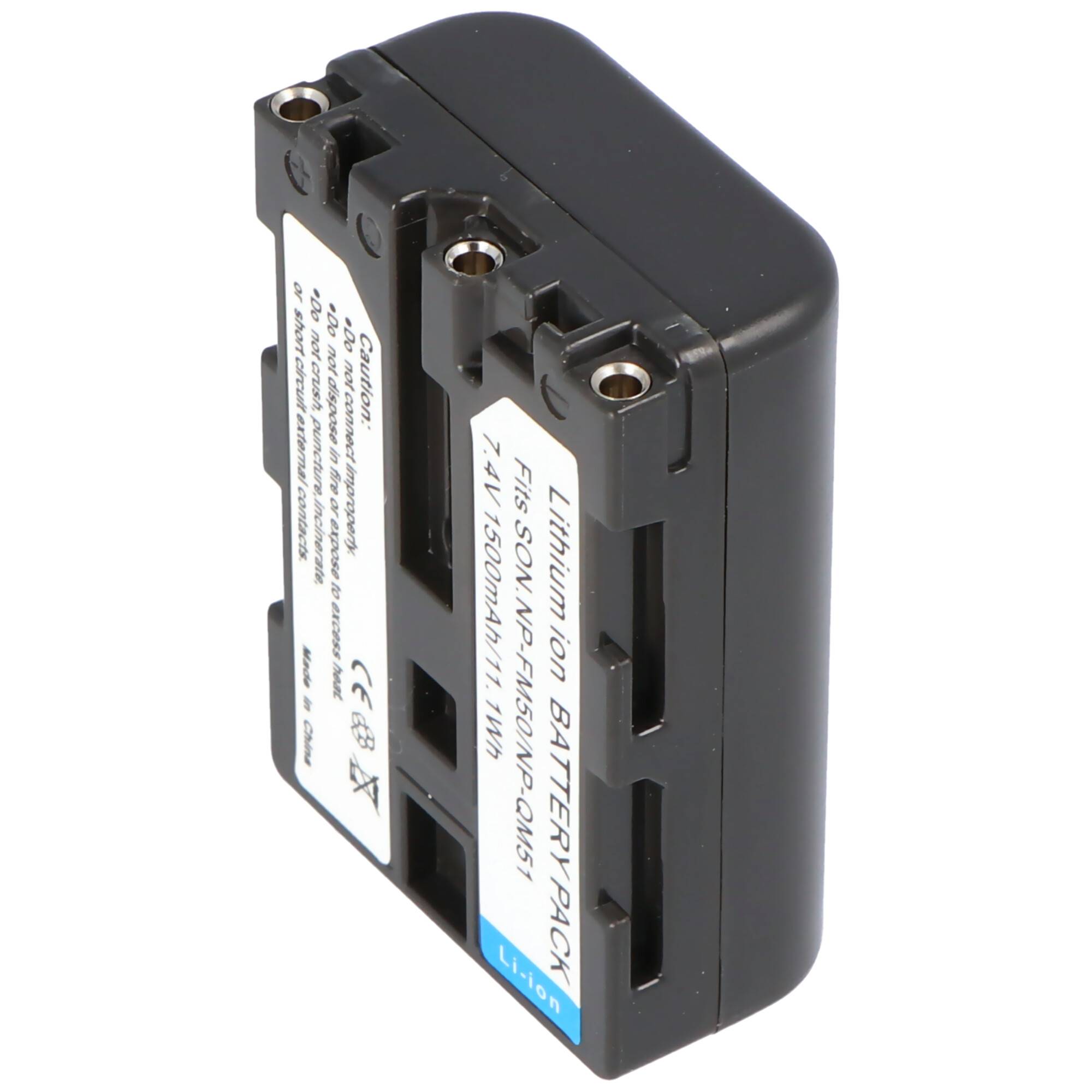 AccuCell Akku passend für Sony NP-FM55H, DSLR Alpha 100