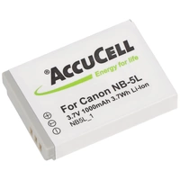 AccuCell Akku passend für Canon NB-5L, IXUS 900 Ti Akku AccuCell Akku passend für Canon NB-5L, IXUS 900 Ti Akku