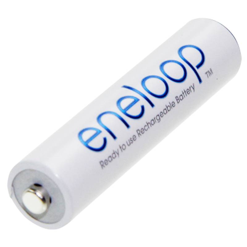 Panasonic eneloop Standard (ehem. Sanyo eneloop Standard) Akku AAA HR-4UTGA 800mAh 4er + AccuCell Box AAA