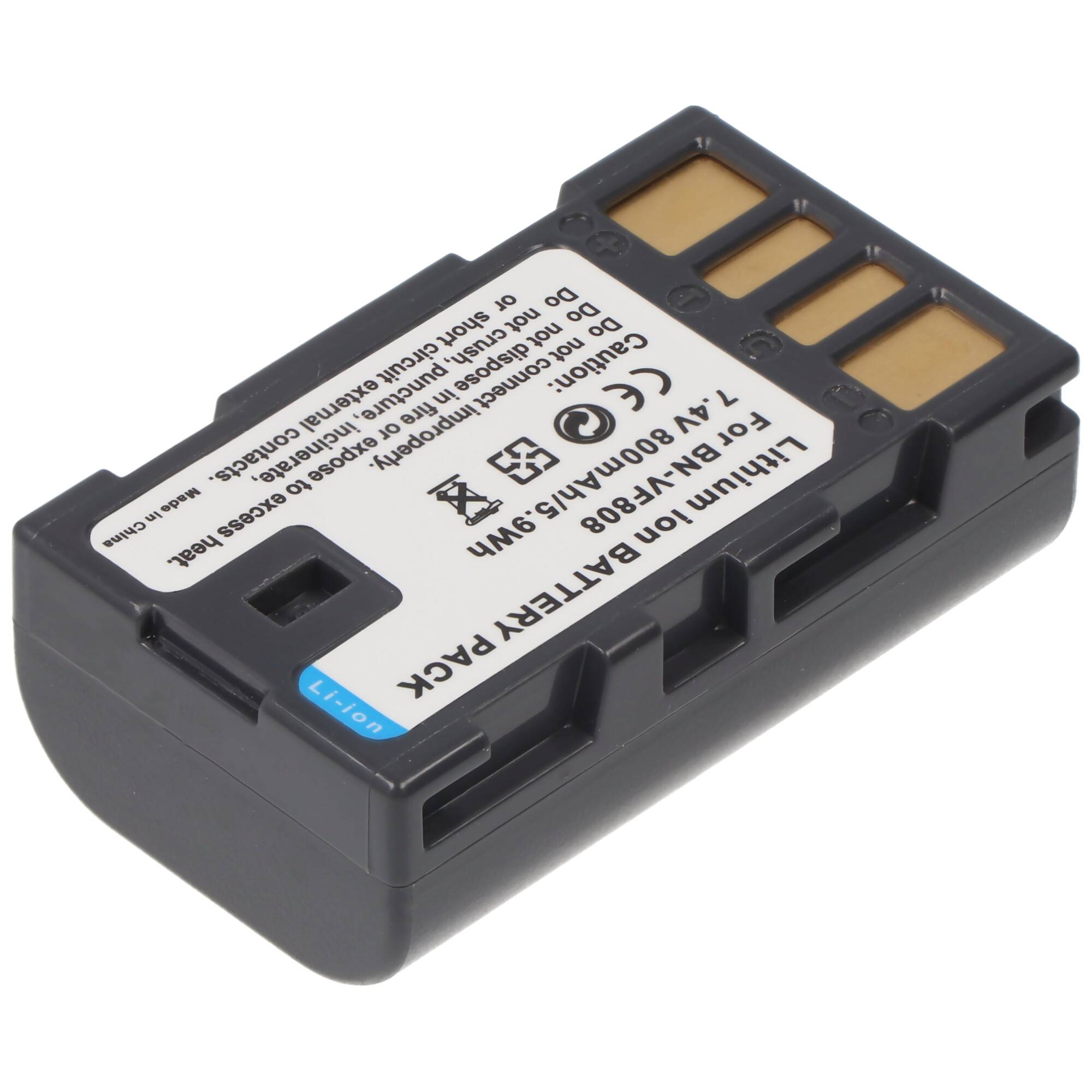 Akku Data Battery passend für JVC BN-VF808 U, BN-VF815 U