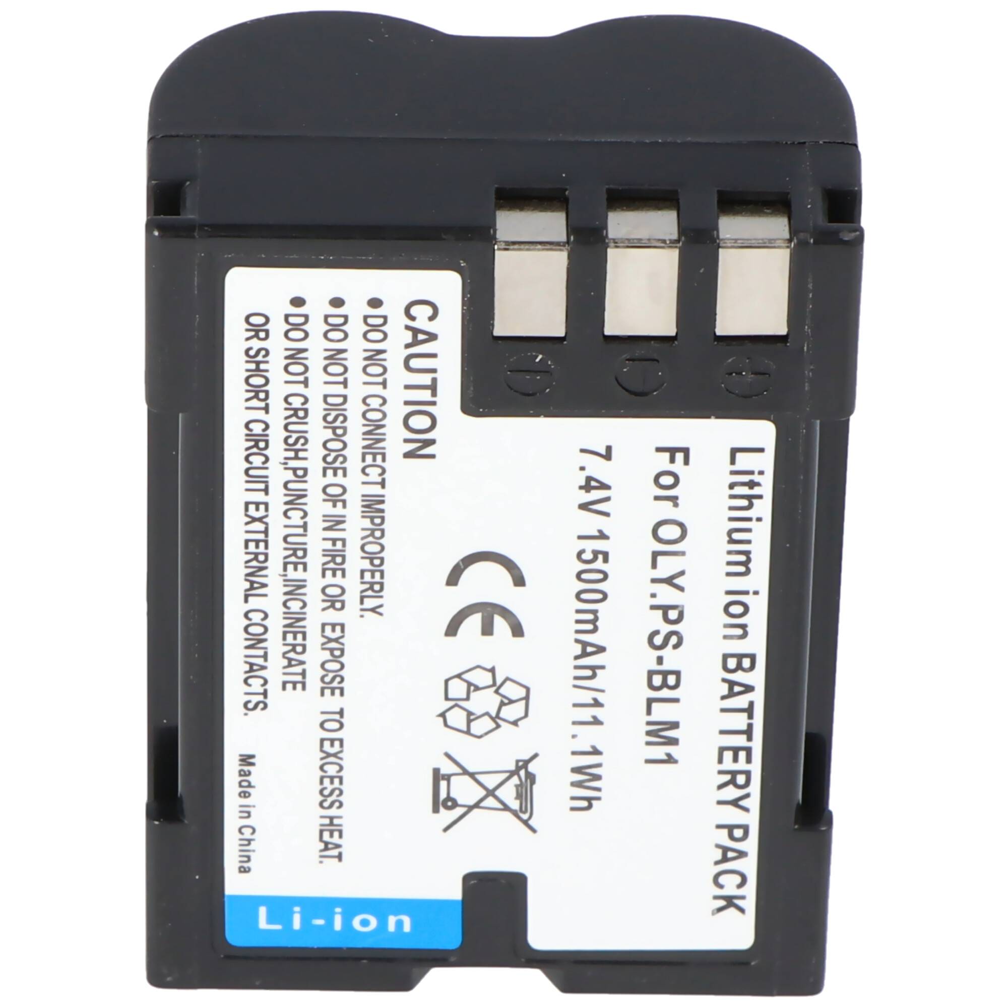 AccuCell Akku passend für Olympus BLM-1, PS-BLM1, C-5060 C-7070