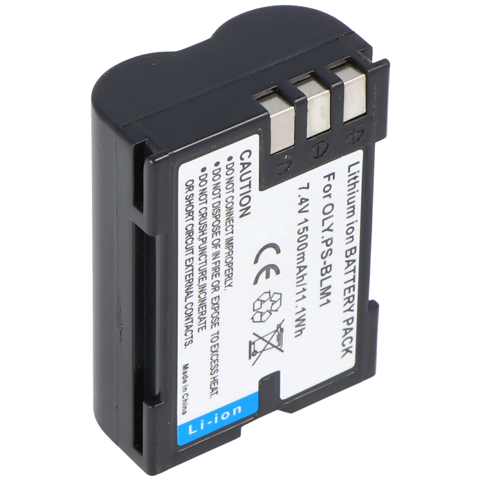 AccuCell Akku passend für Olympus BLM-1, PS-BLM1, C-5060 C-7070