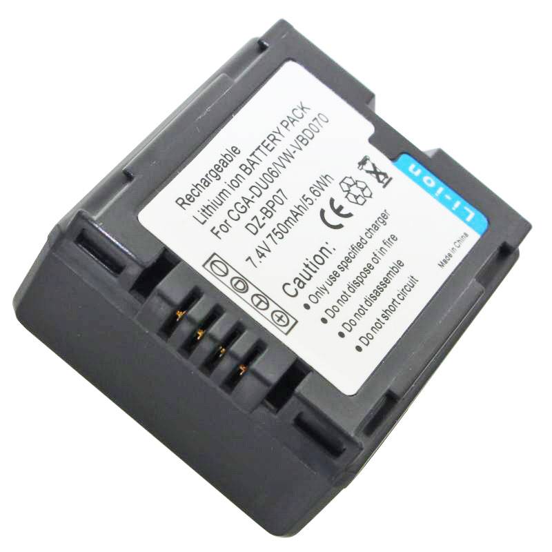 AccuCell Akku passend für Panasonic CGA-DU06, CGA-DU07 Akku CGR-DU06