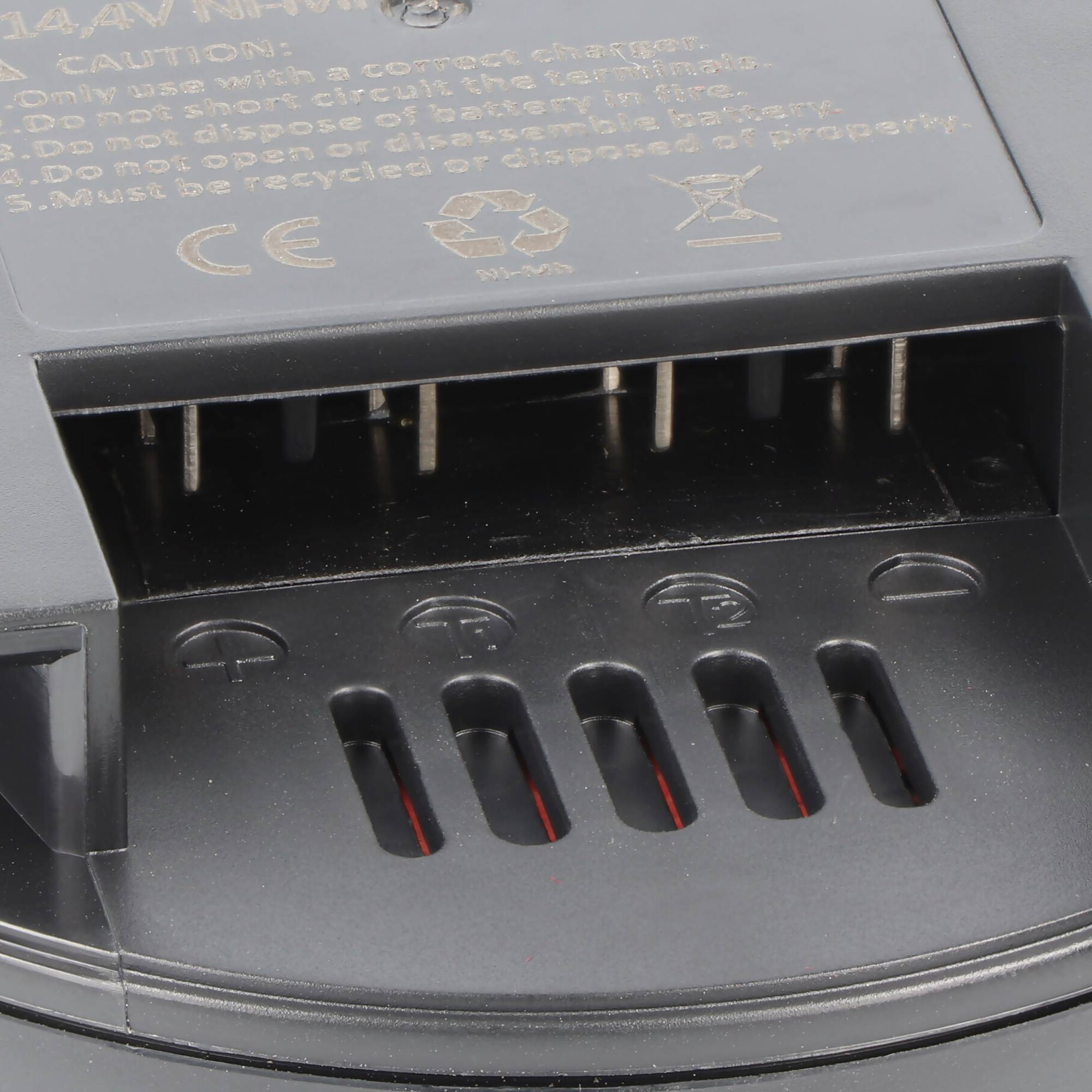 Akku passend für den AEG B1415R Akku, B1420R, M1430R 14,4 Volt 2,0Ah bis max. 2,2Ah, 31,68 Wh