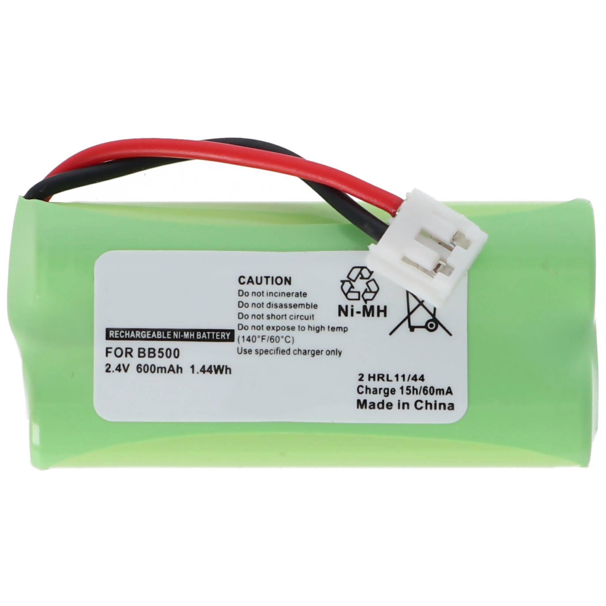 Akku passend für Binatone Big Button Combi, MEDION MD500 2xAA, 50x30x14,5mm