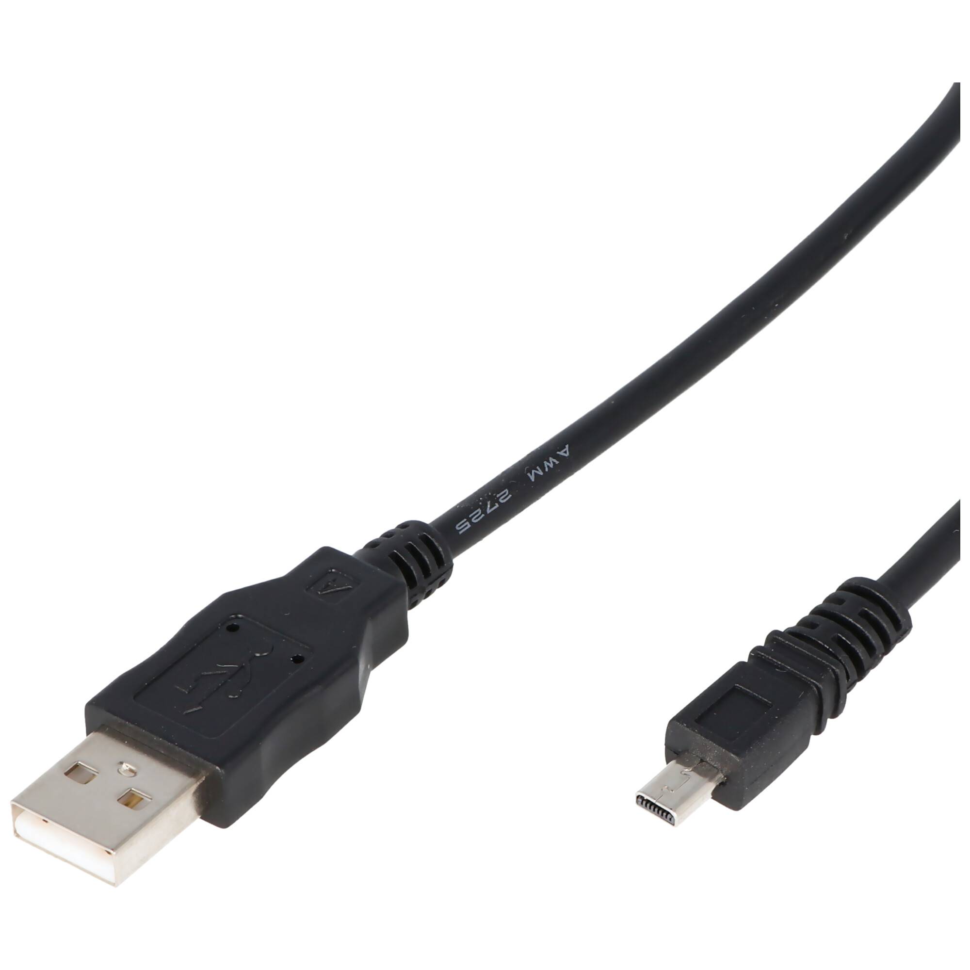USB-Kabel passend für Casio, Nikon, Panasonic Lumix K1HA08CD0019