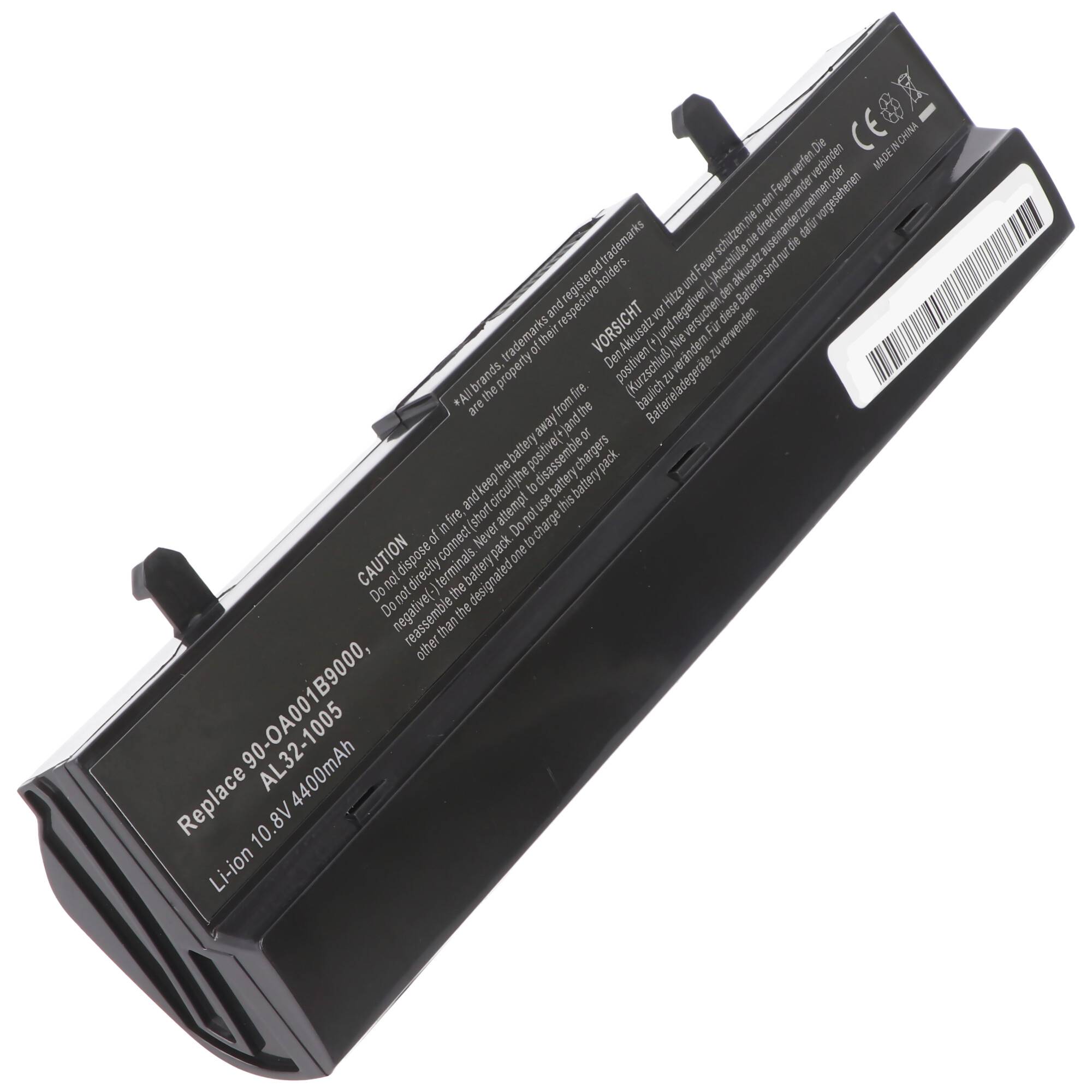 Akku passend für Netbook Asus Eee PC 1101HA, AL32-1005, 4400mAh